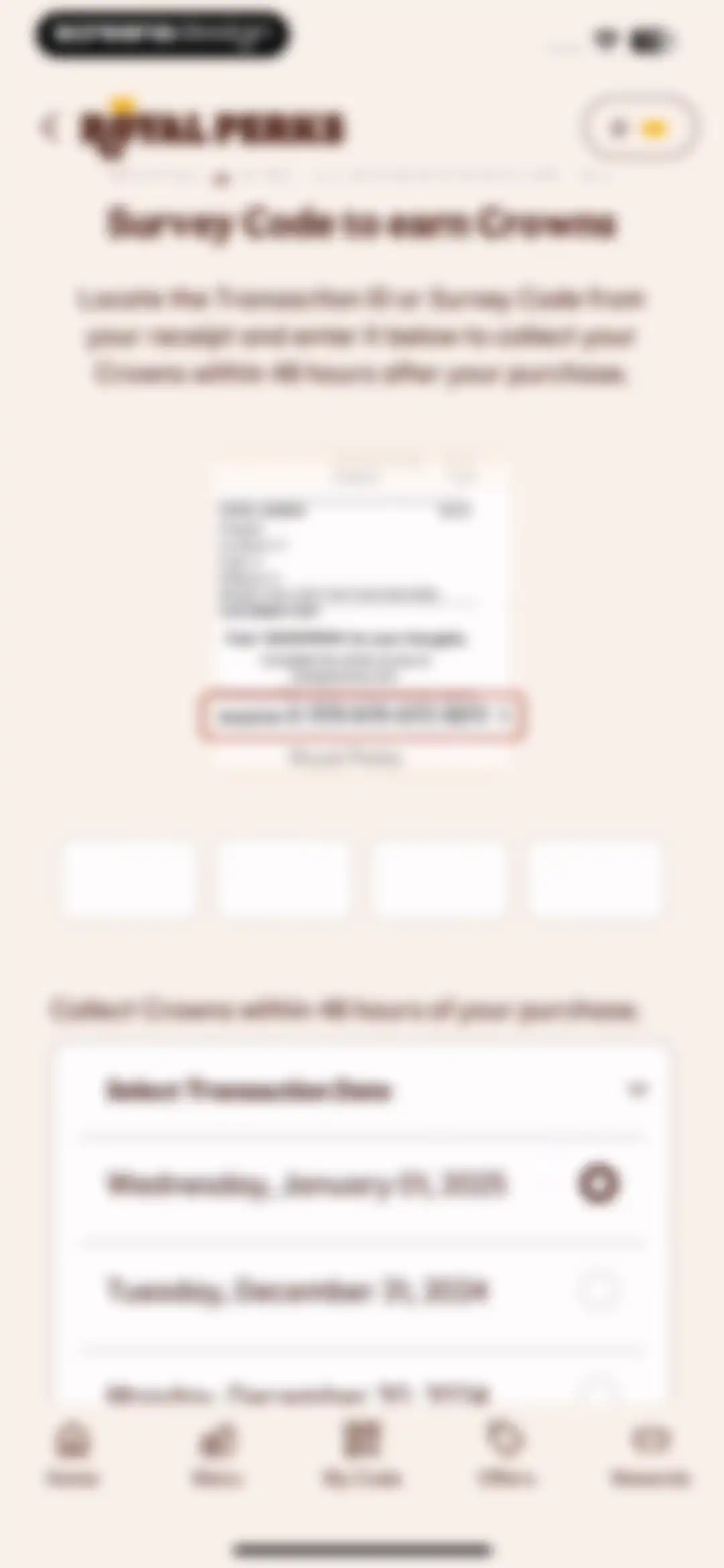 BURGER KING® App screen 82