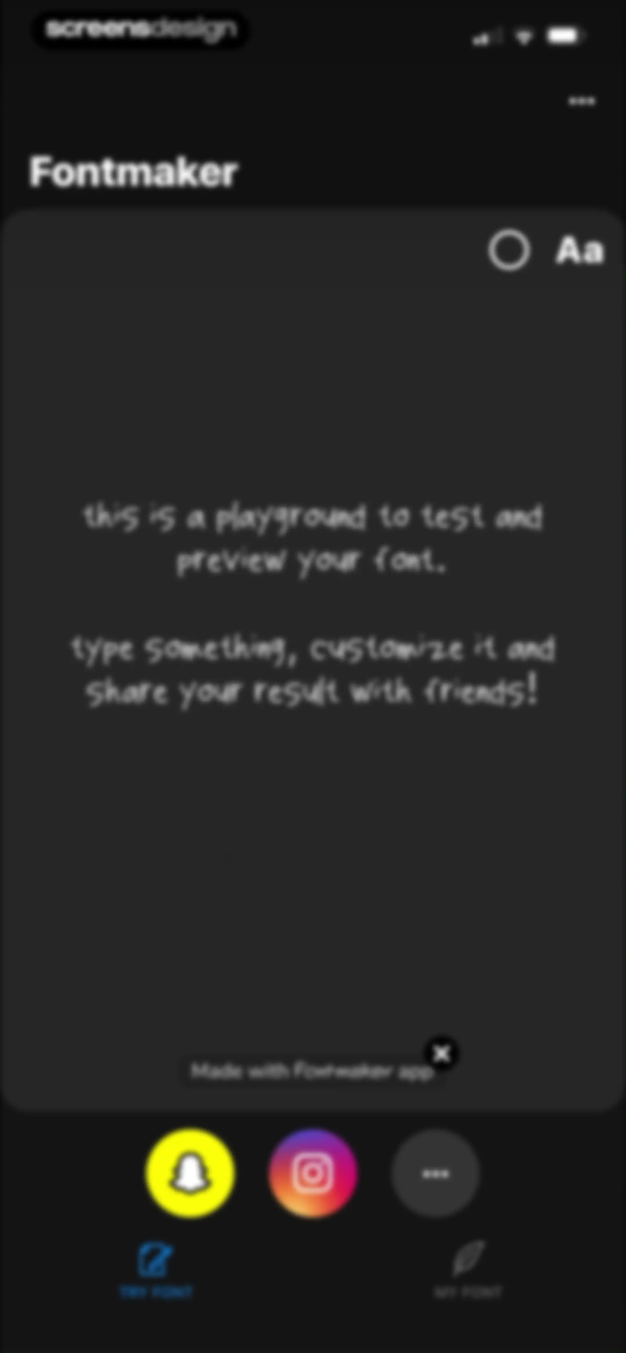 Fontmaker - Font Keyboard App screen 18