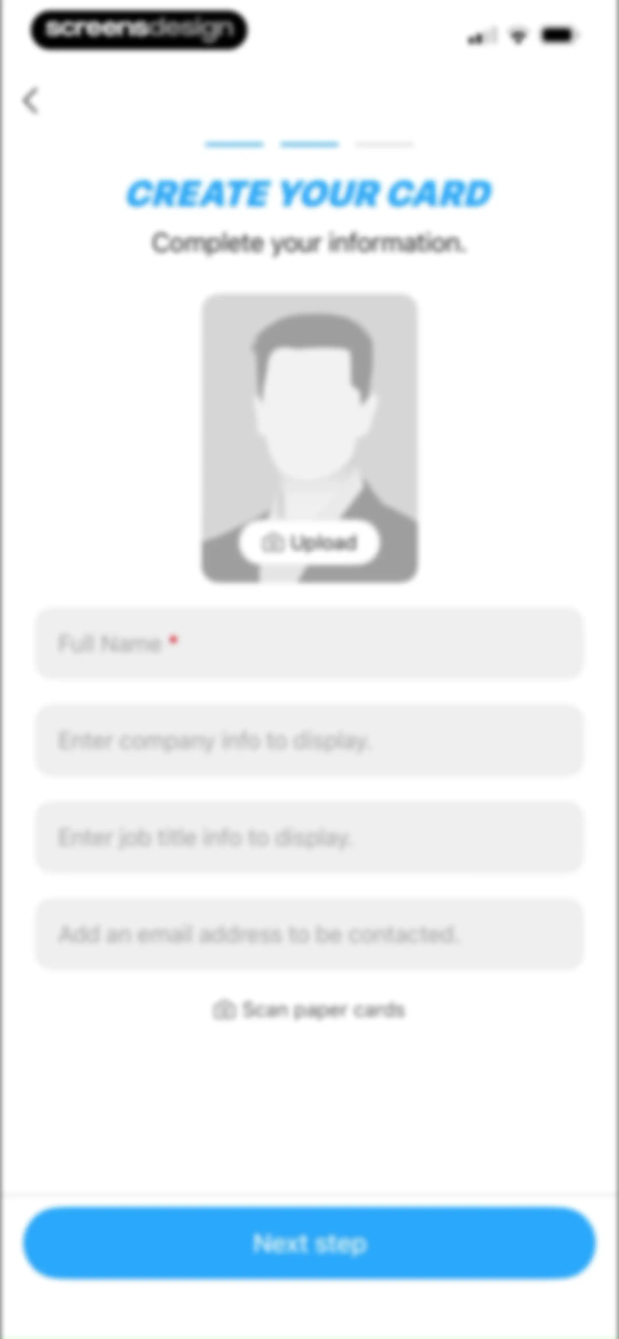 CamCard AI Business Assistant screen 26
