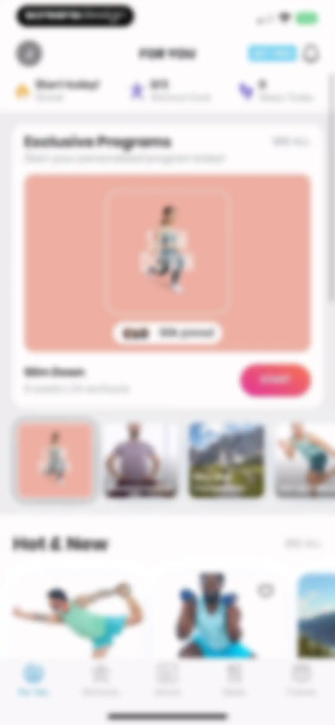 FitOn Workouts & Fitness Plans screen 46
