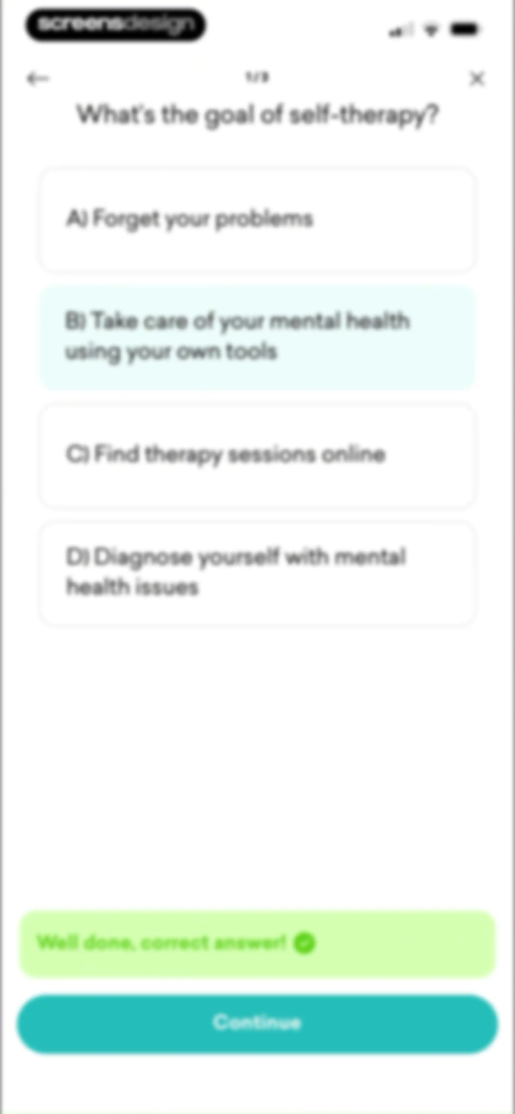 MindDay: Mental Health, Stress screen 65