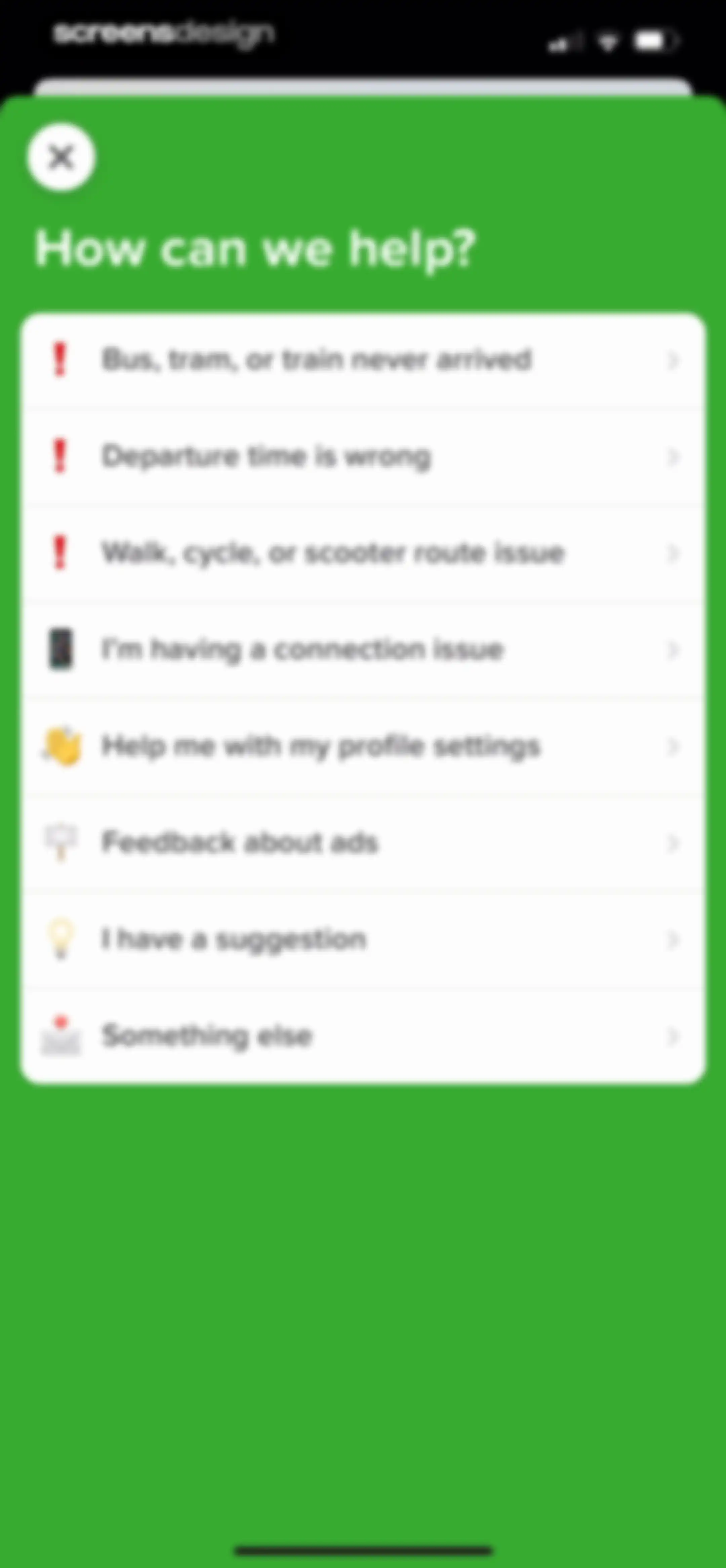 Citymapper: All Live Transit screen 23
