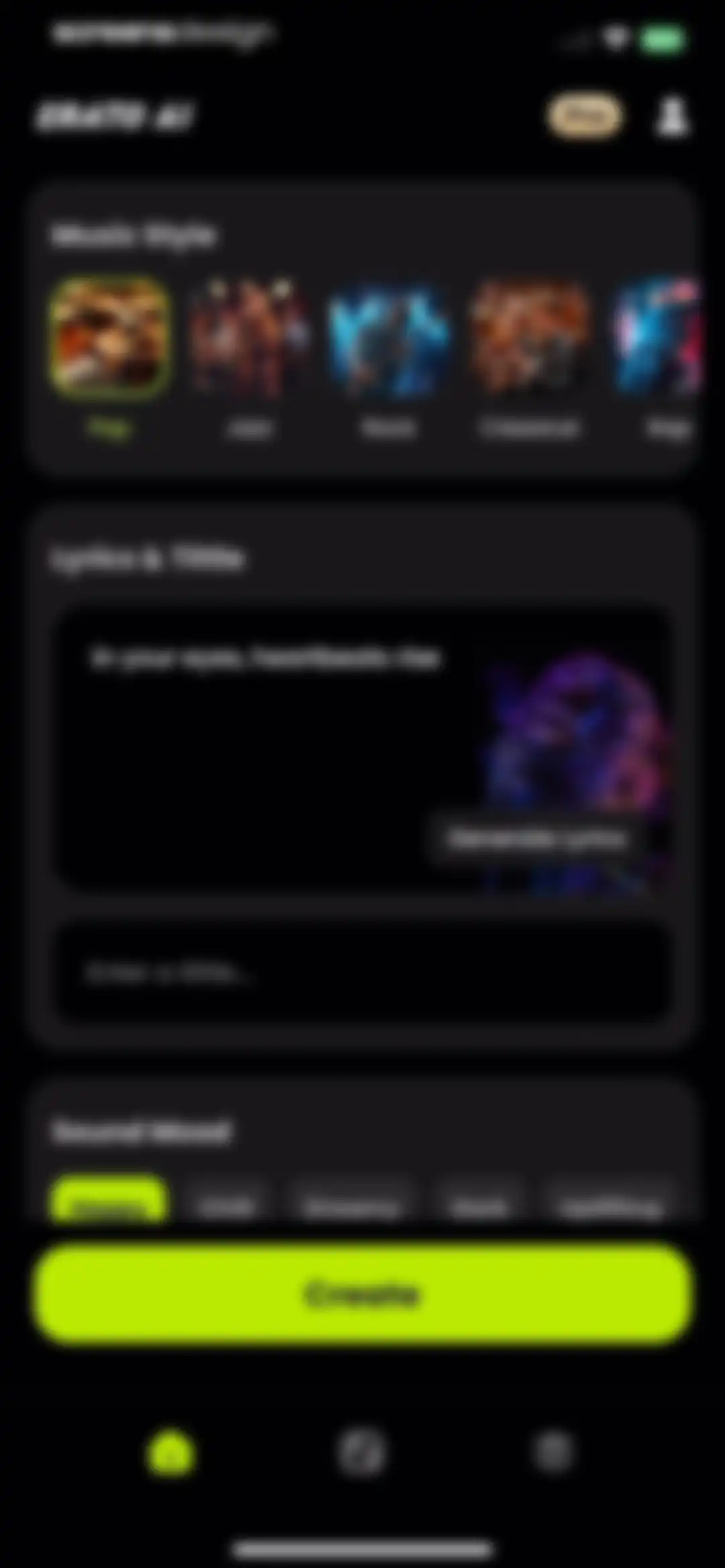 Erato : AI Song Generator screen 5