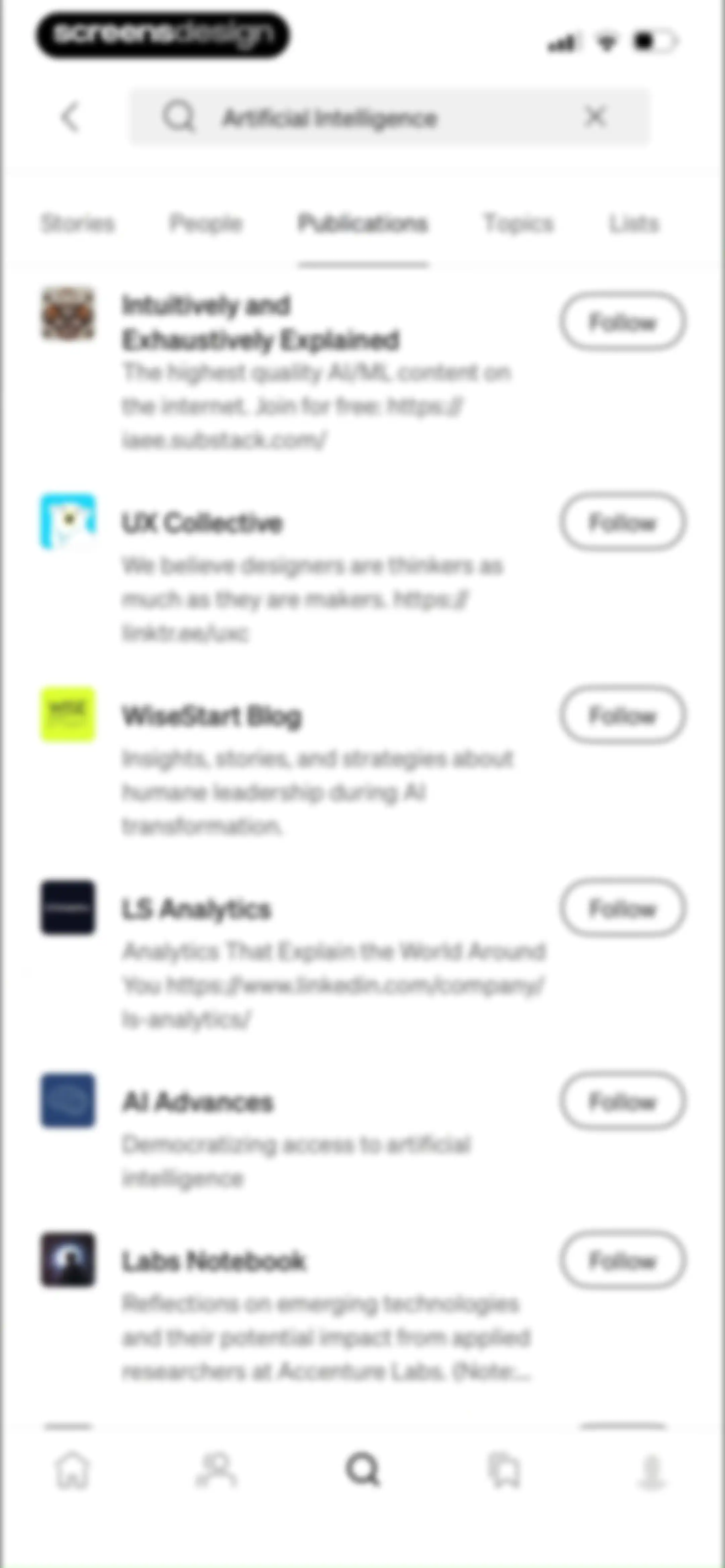 Medium: Read & Write Stories screen 87
