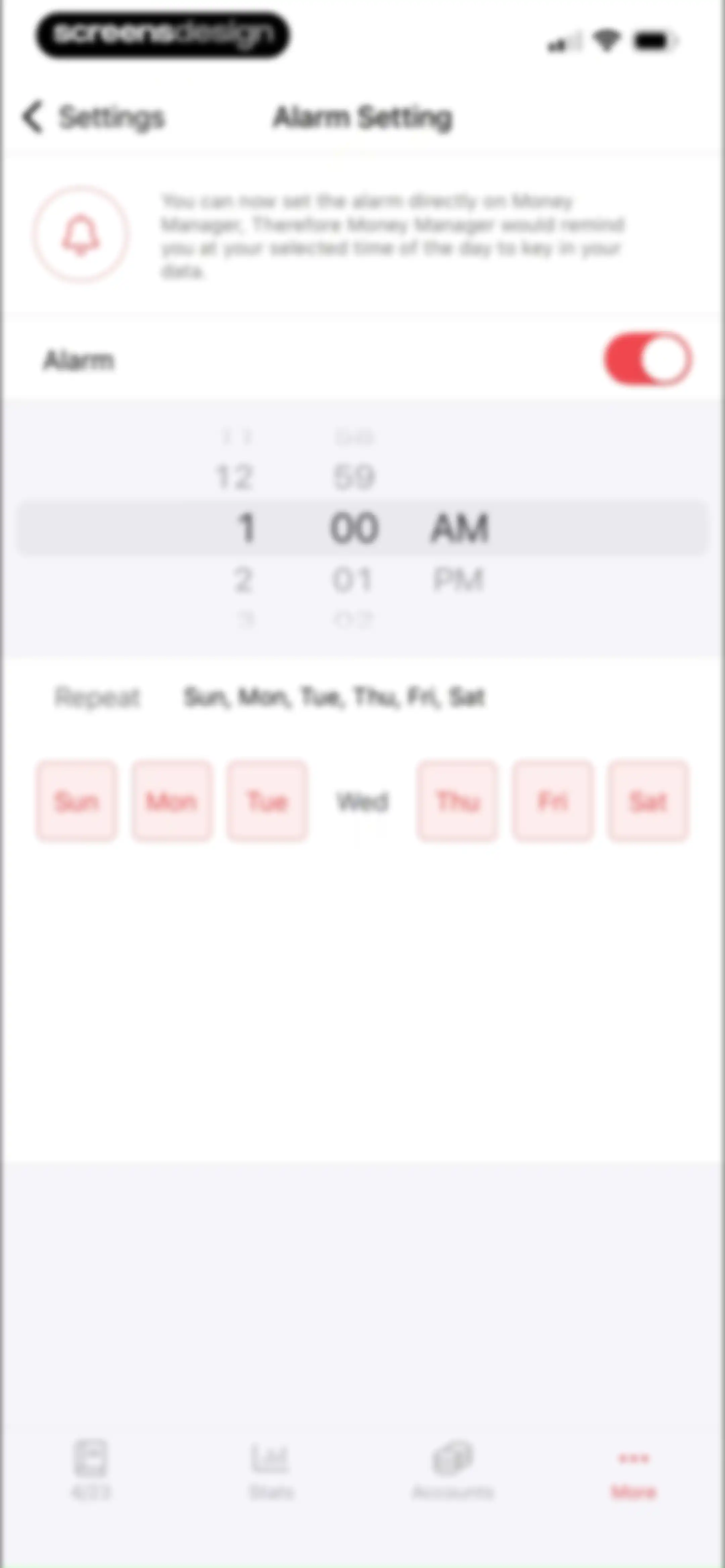 Money Manager Expense & Budget screen 109