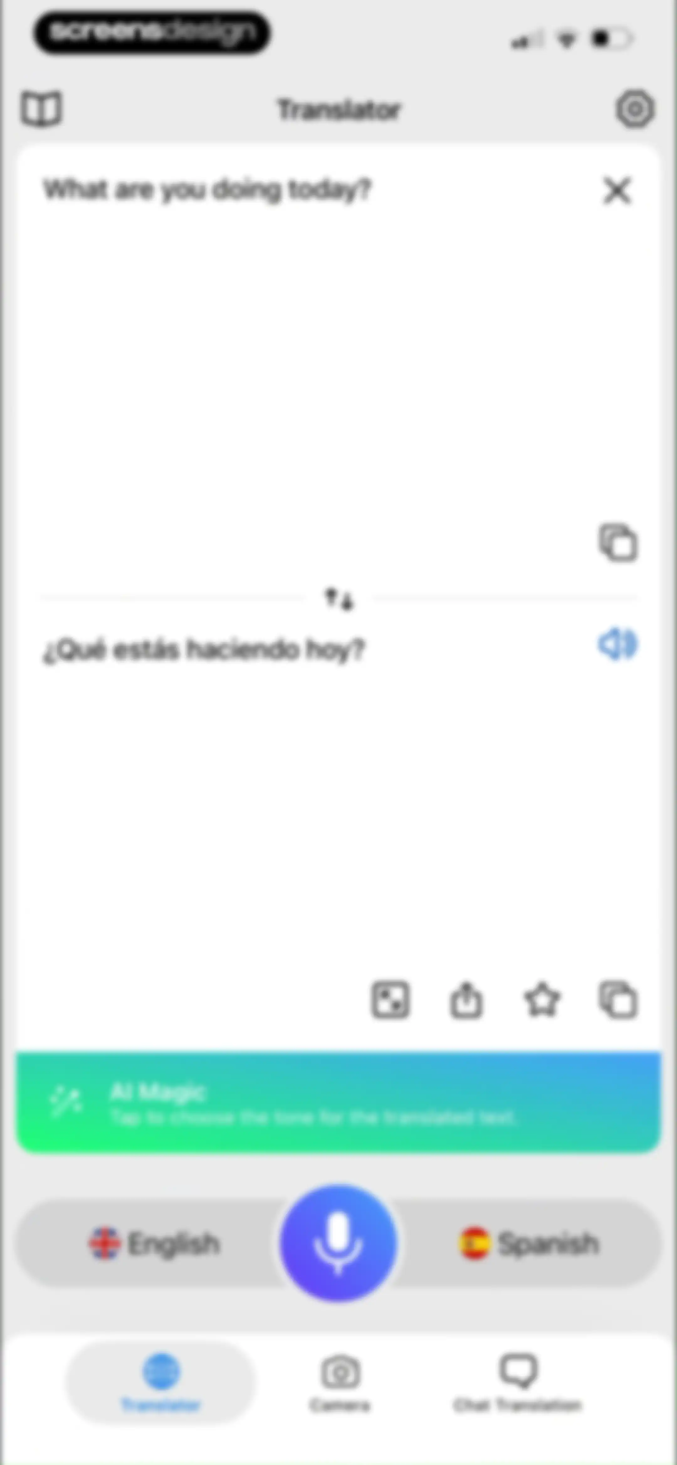 Voice Translator: AI Translate screen 18