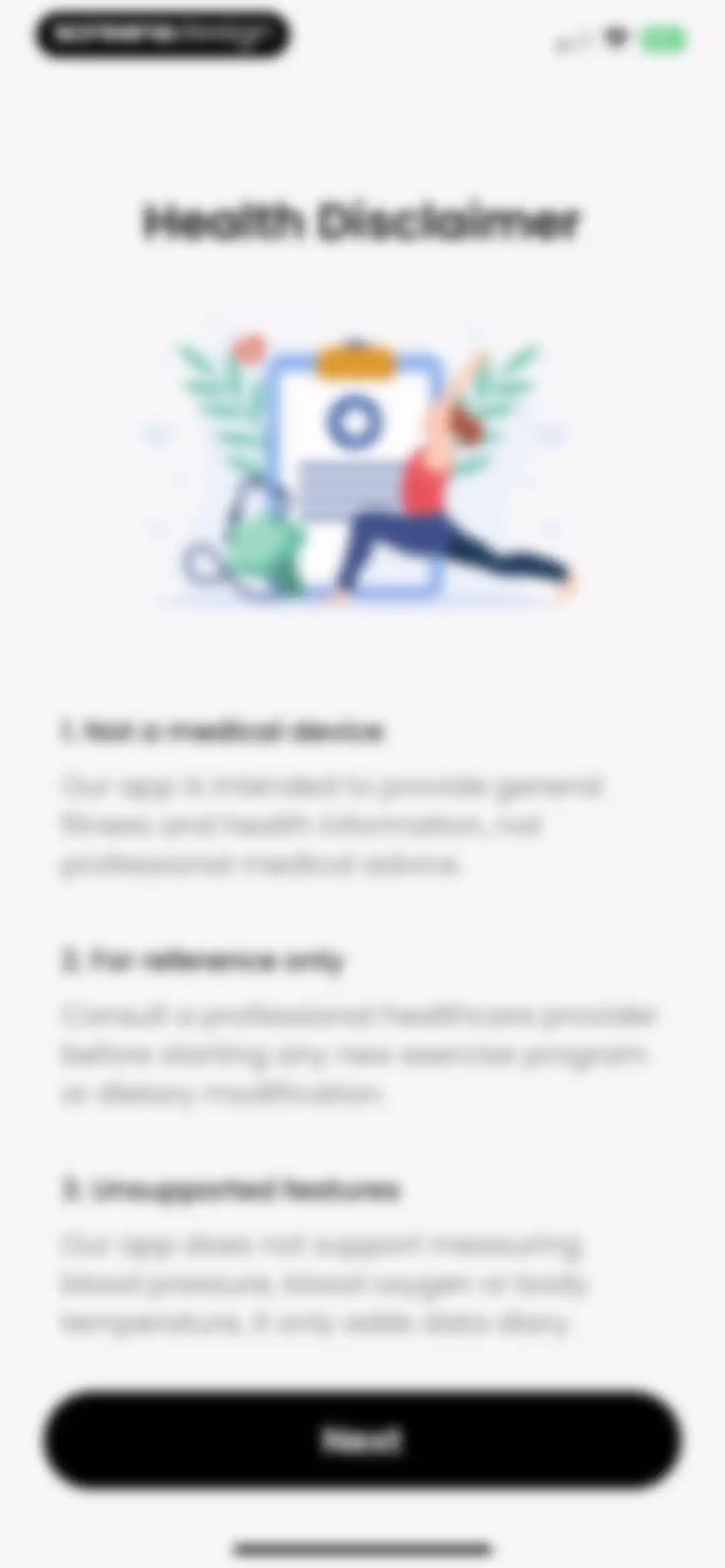 Health Coach-Fit&Heart Health screen 2