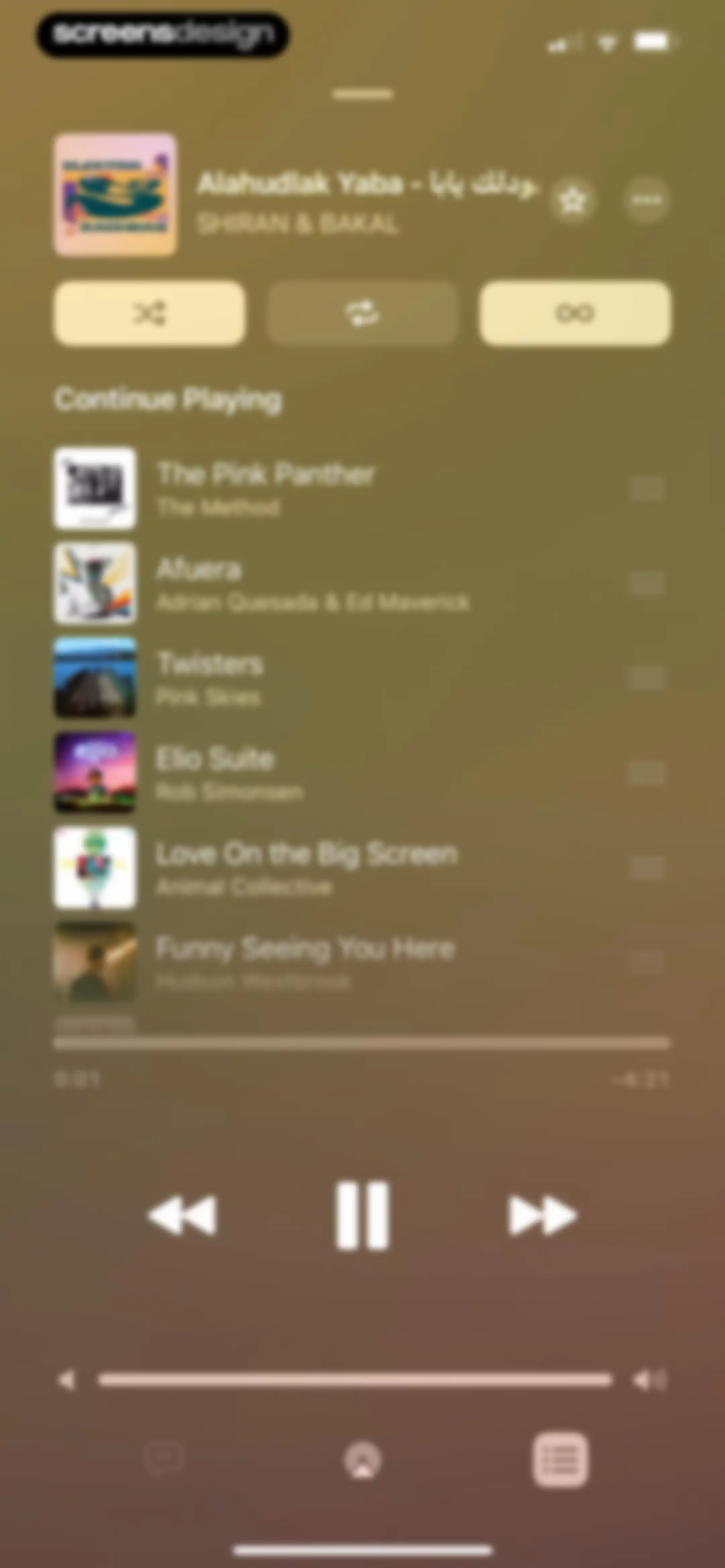 Apple Music screen 73