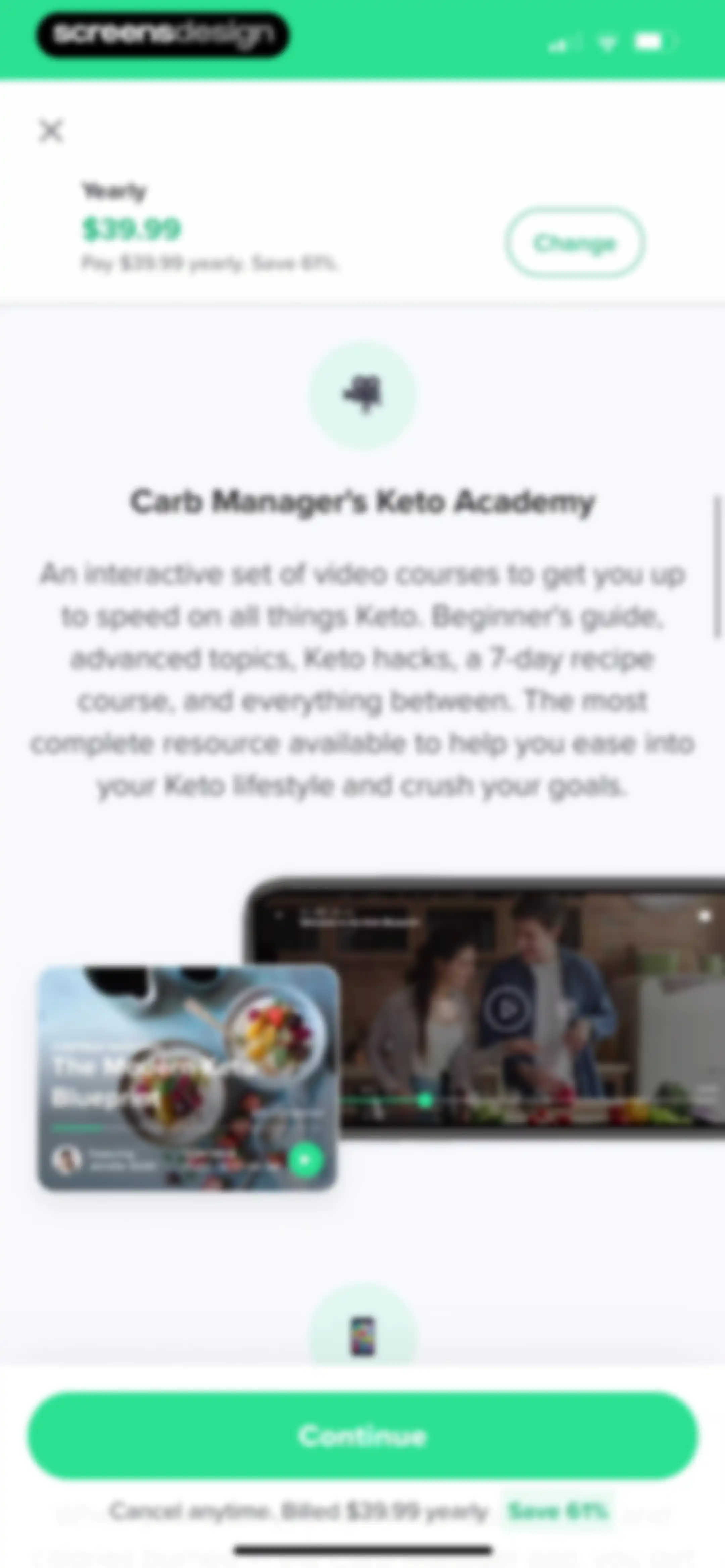 Carb Manager: Keto & Macro Log screen 37