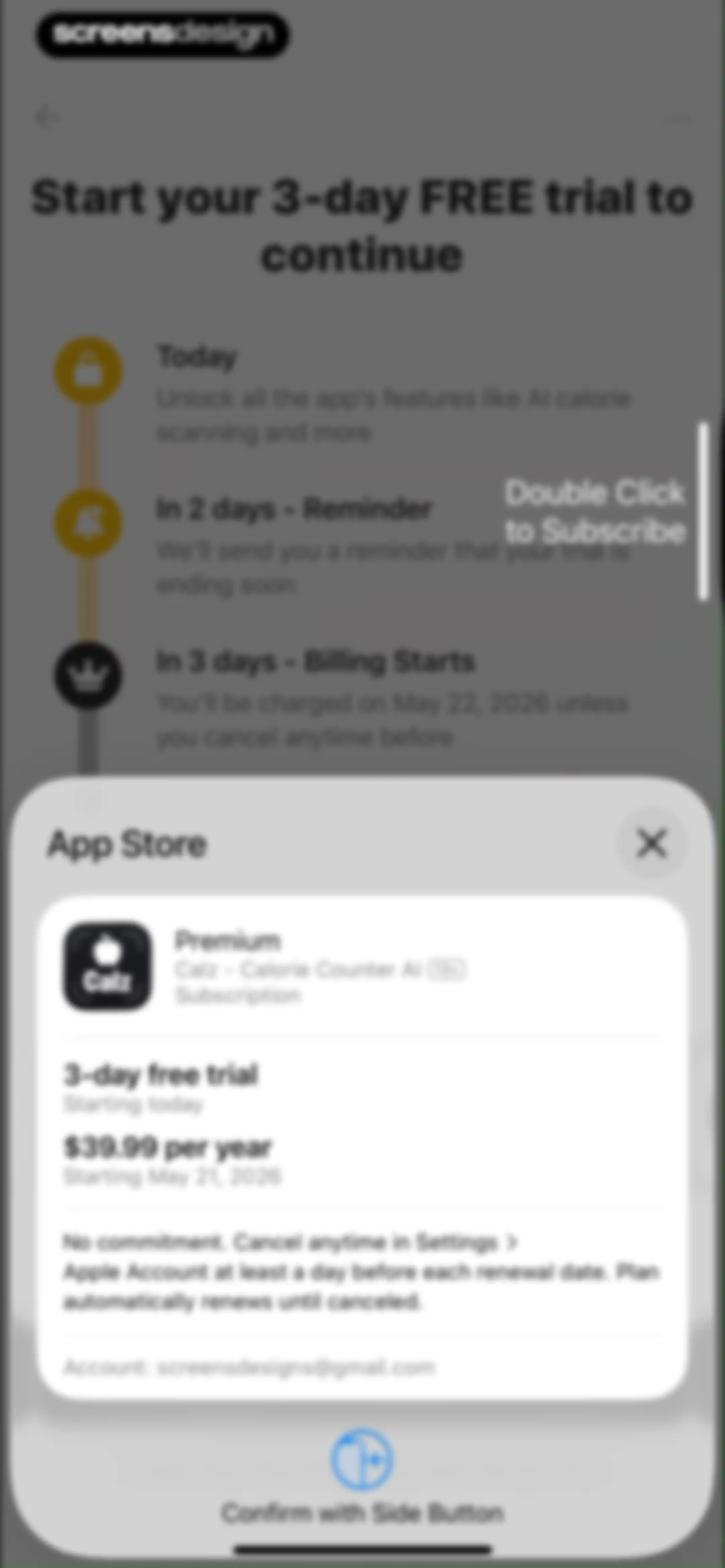 Calz - Calorie Counter AI screen 56