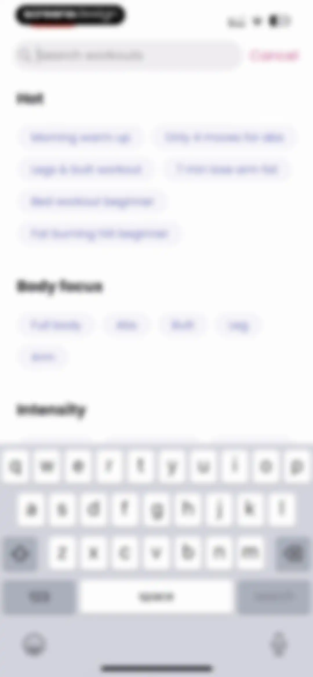 Lose Weight for Women at Home screen 134