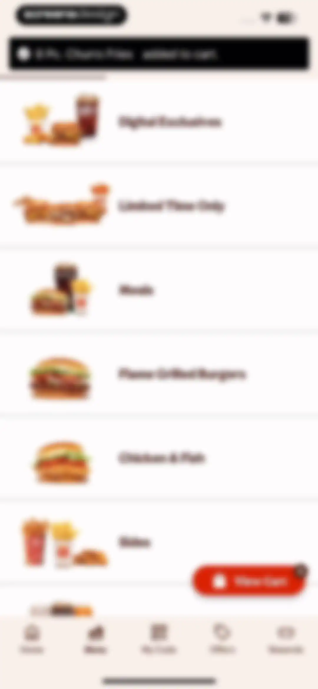 BURGER KING® App screen 30