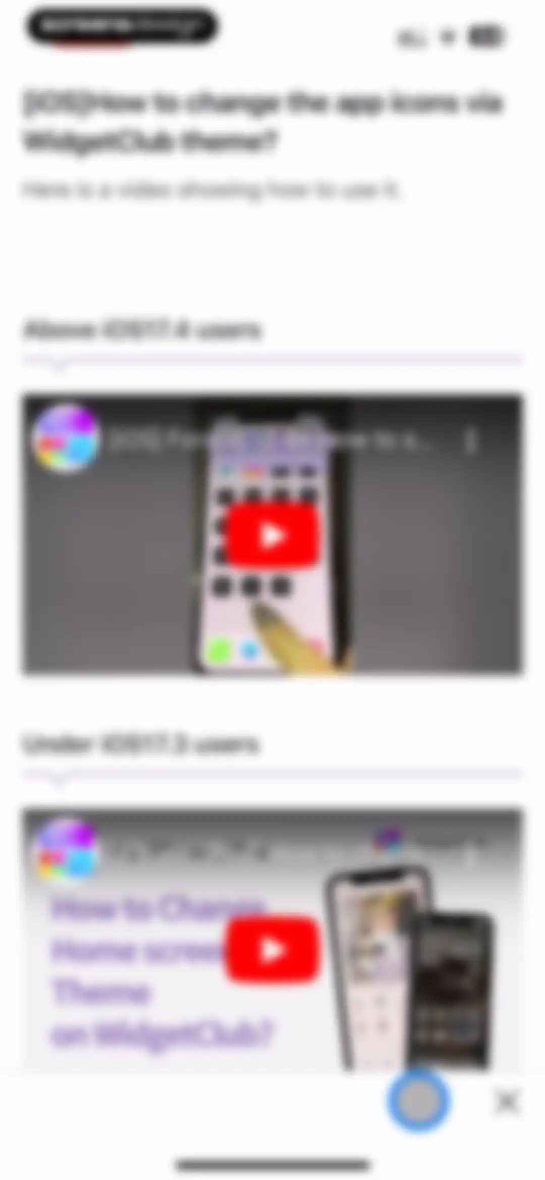 WidgetClub:Widget, Theme, Icon screen 54