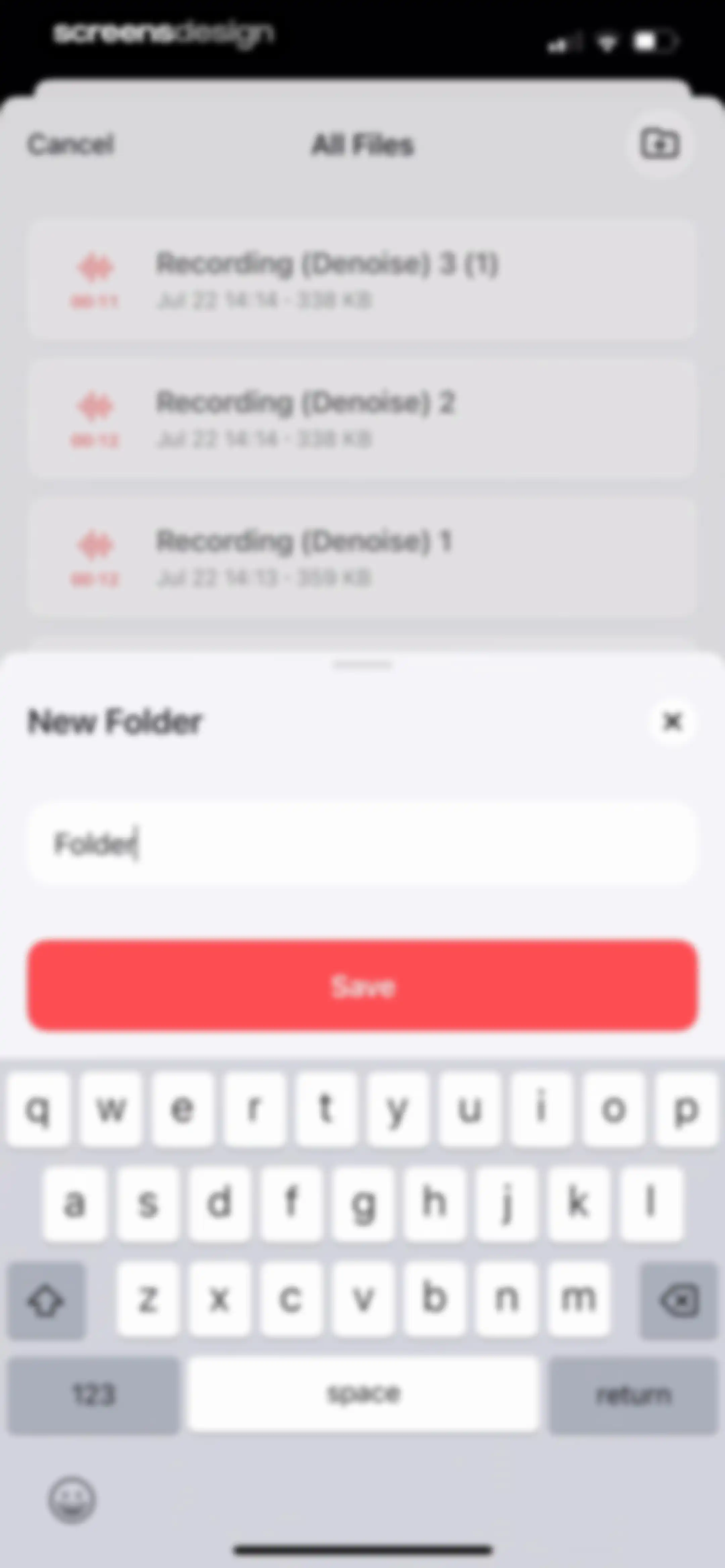 Voice Recorder — Audio Memos screen 37