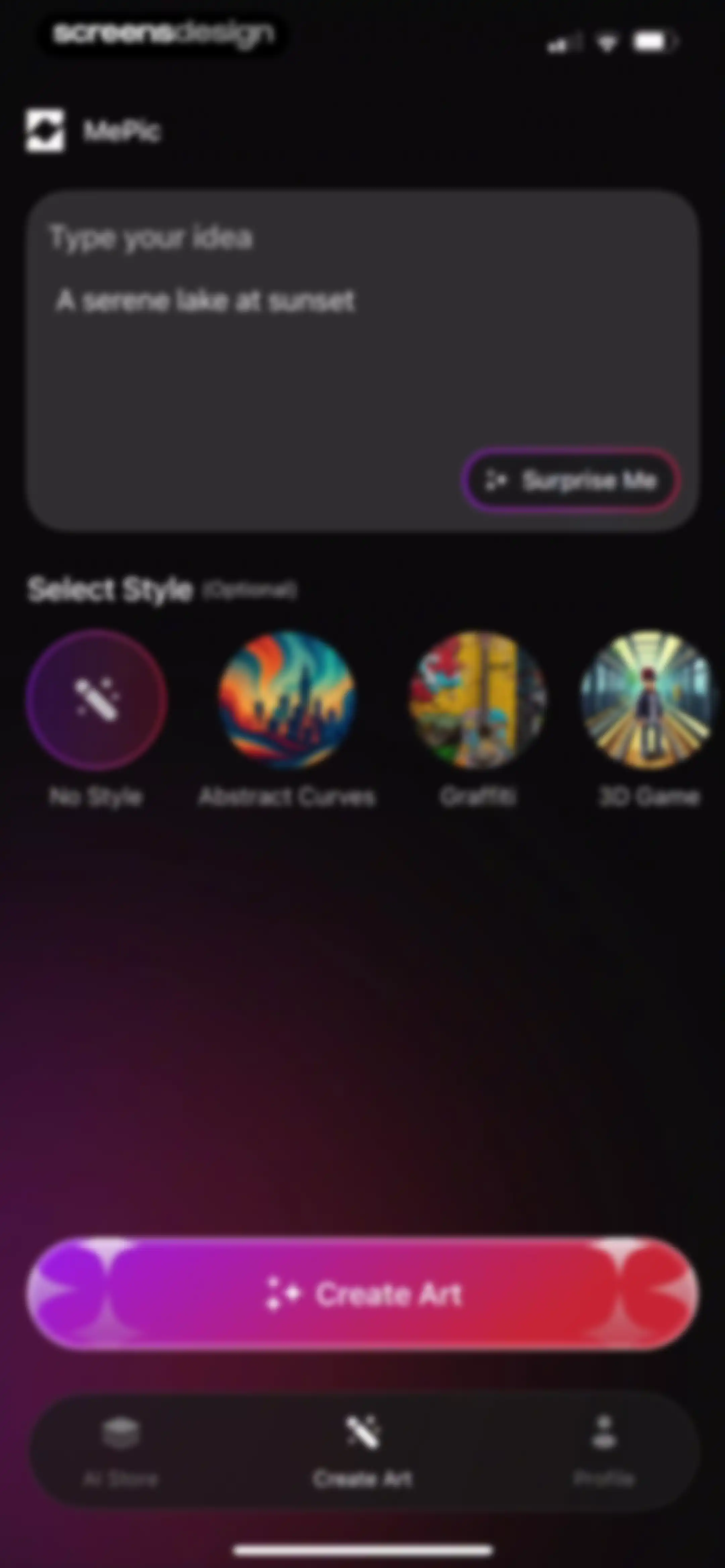 MePic－AI Photo Video Generator screen 40