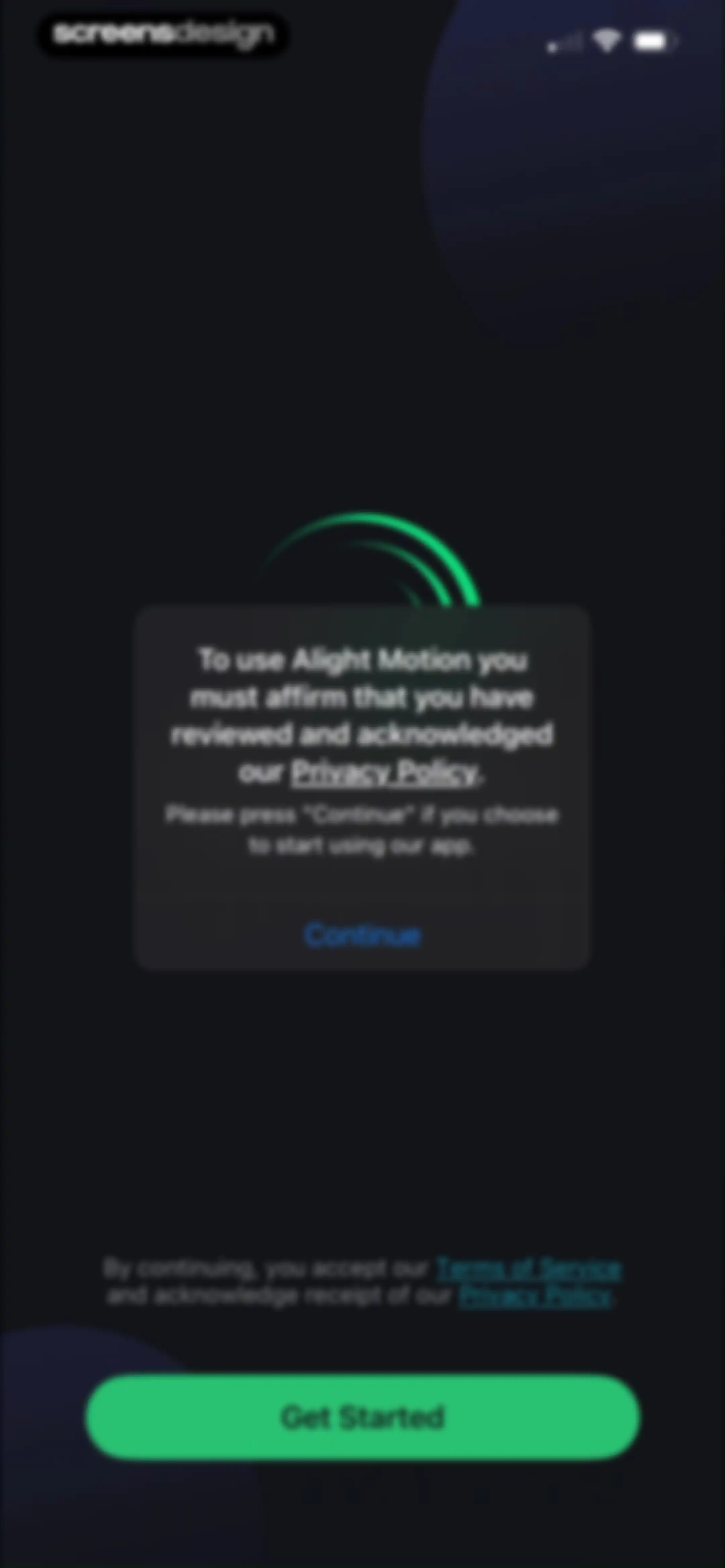 Alight Motion screen 2