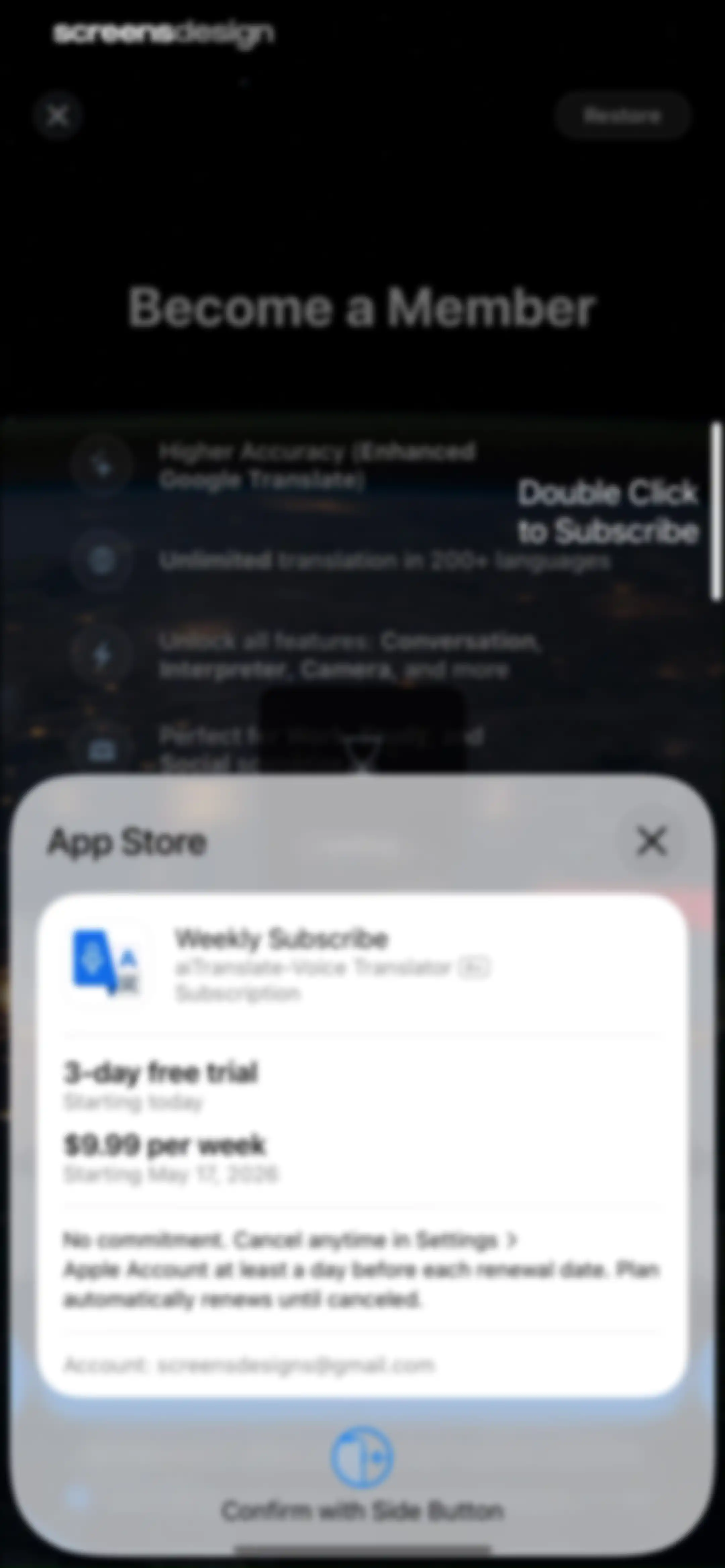 aiTranslate-Voice Translator screen 4