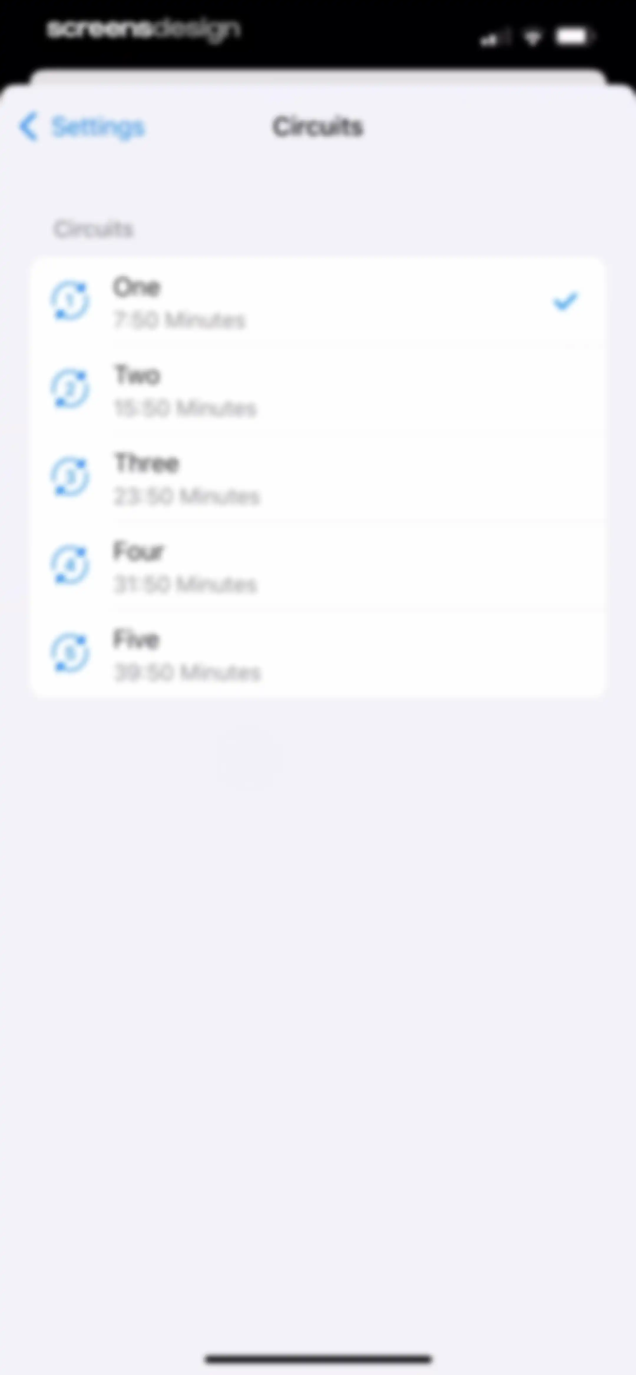 Seven: 7 Minute Workout screen 136