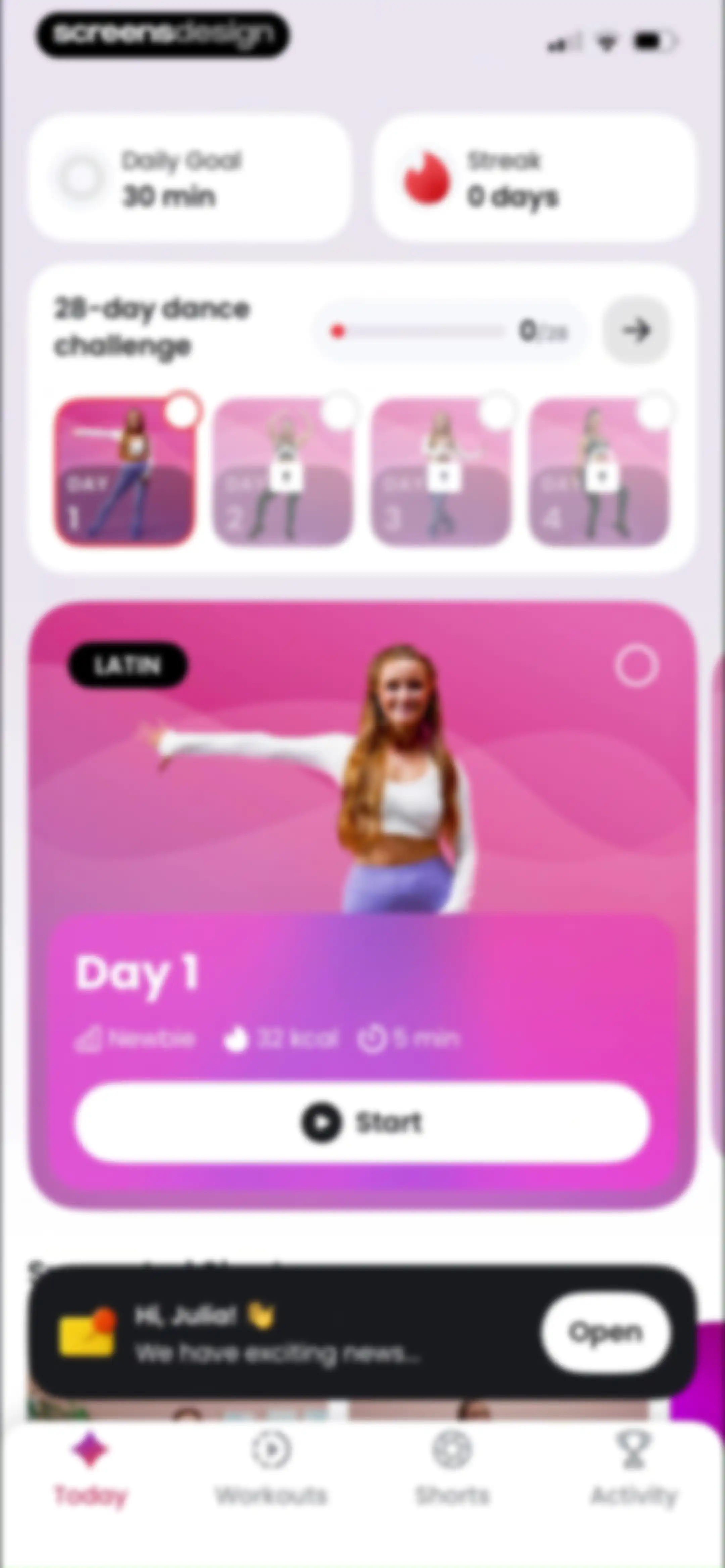 Dancebit: Home Dance Workouts screen 46
