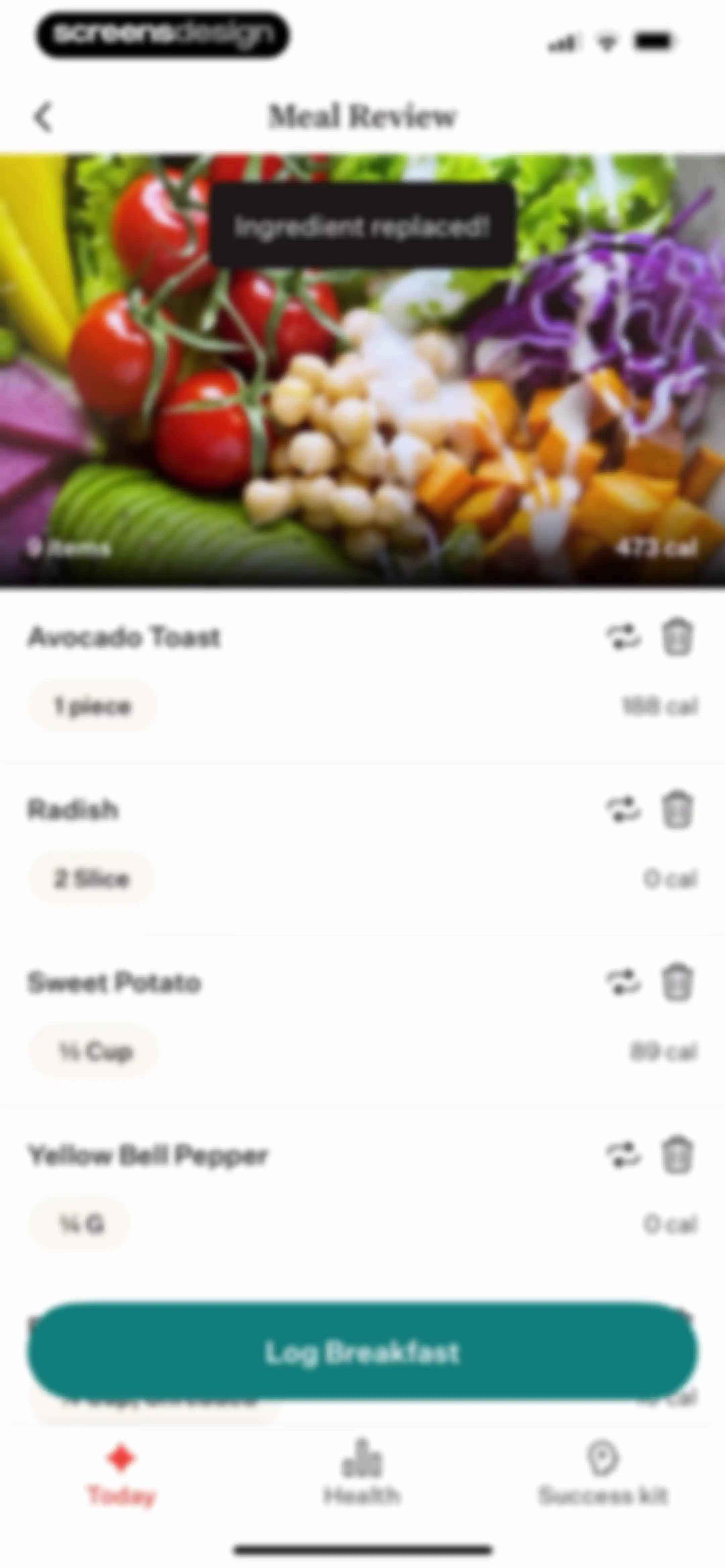 Noom Weight Loss, Food Tracker screen 177