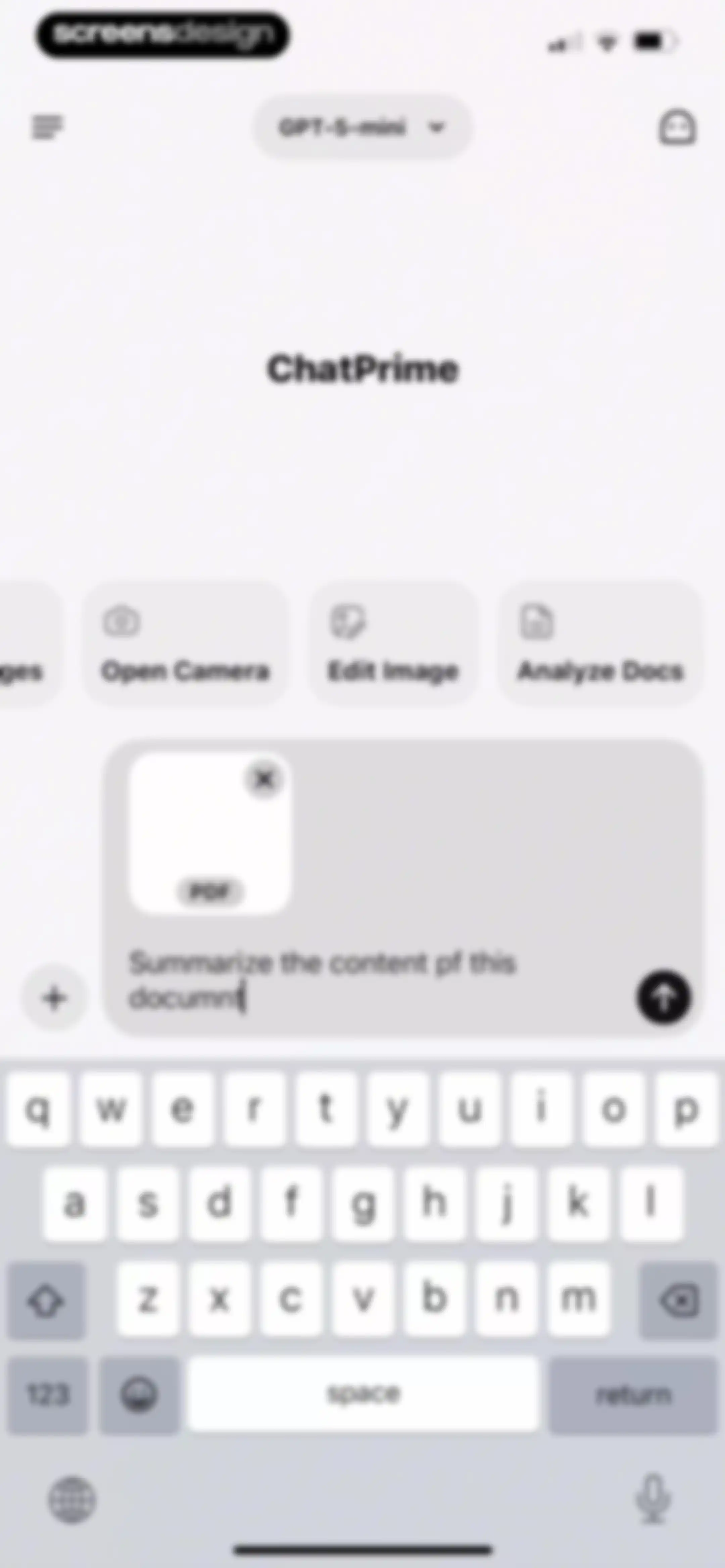 Chatbot AI Assistant ChatPrime screen 37