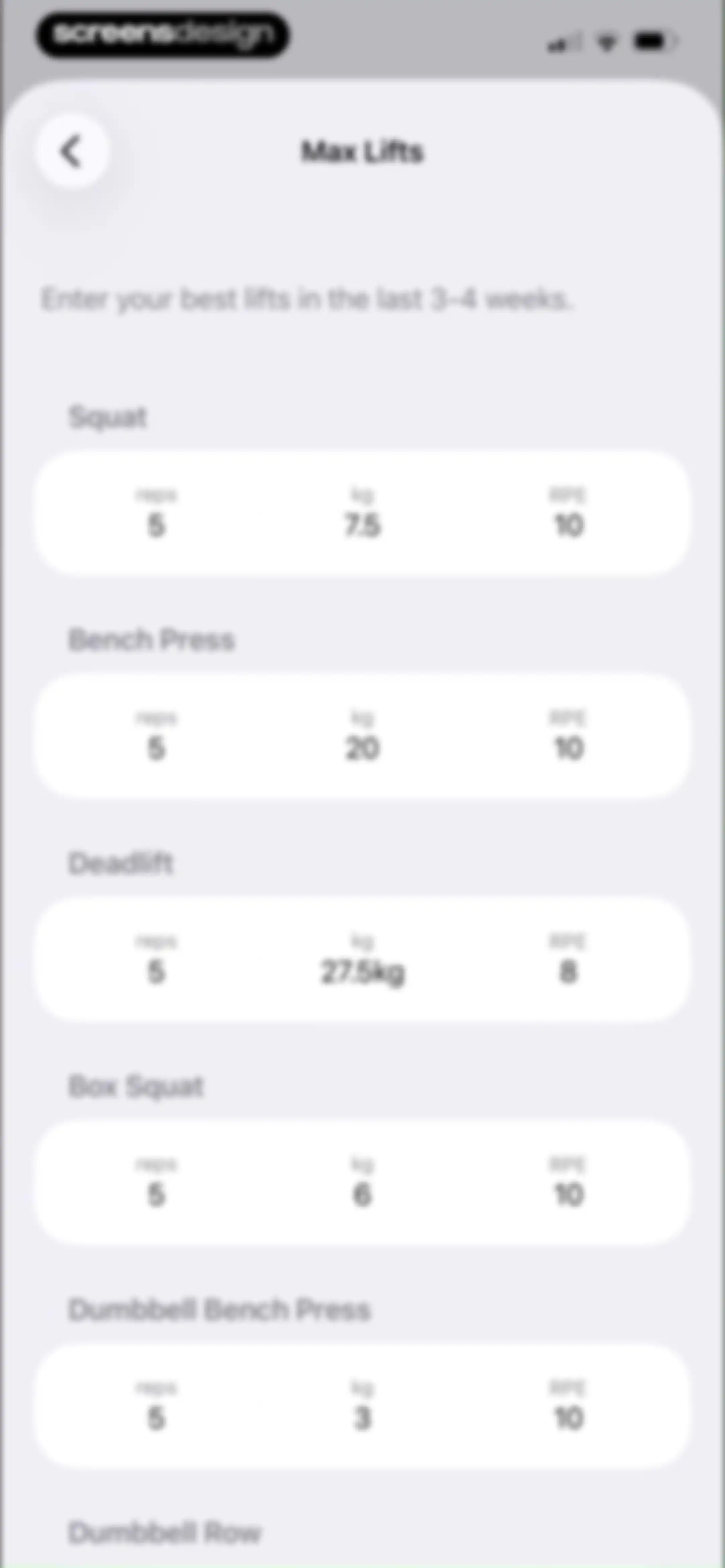 Stronglifts 5x5 Workout Plan screen 66