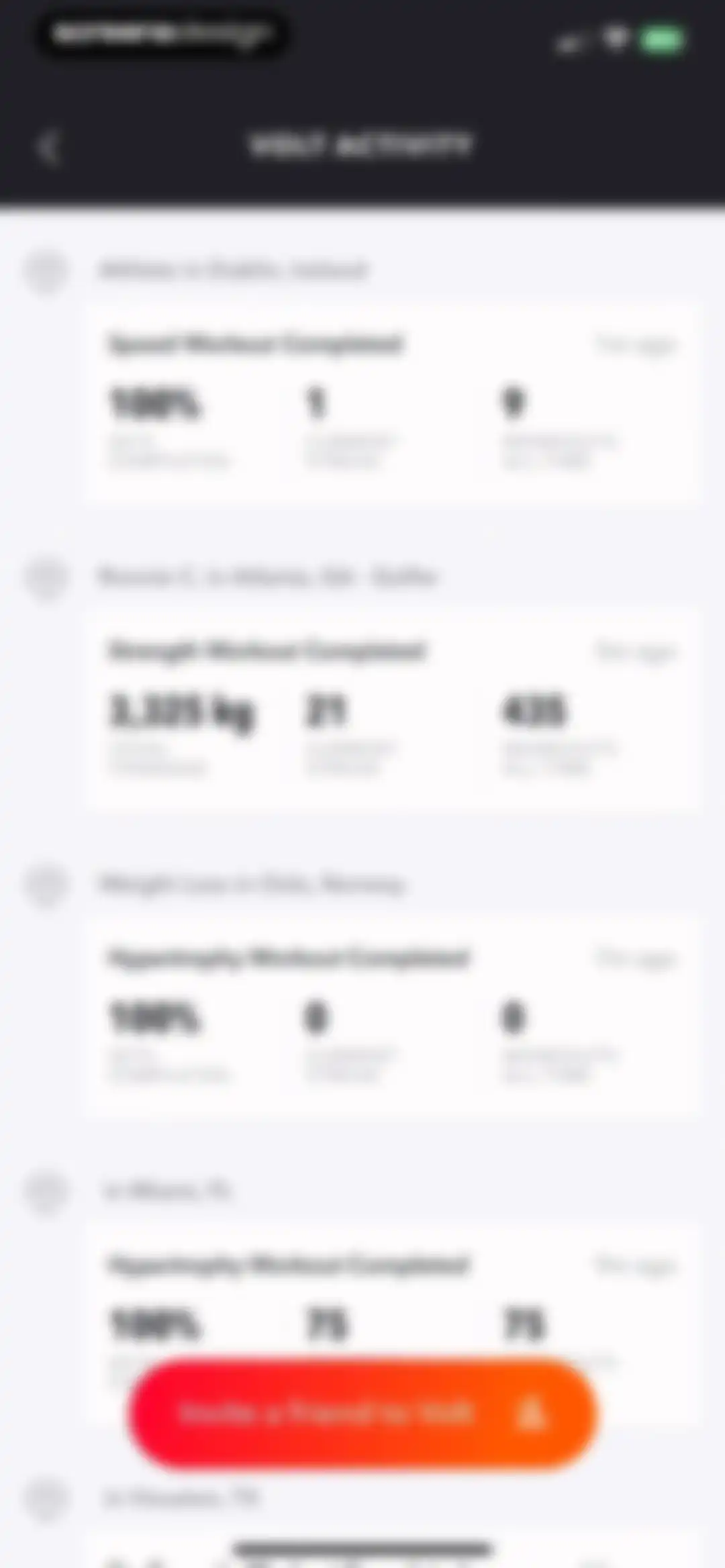 Volt: Gym & Home Workout Plans screen 65
