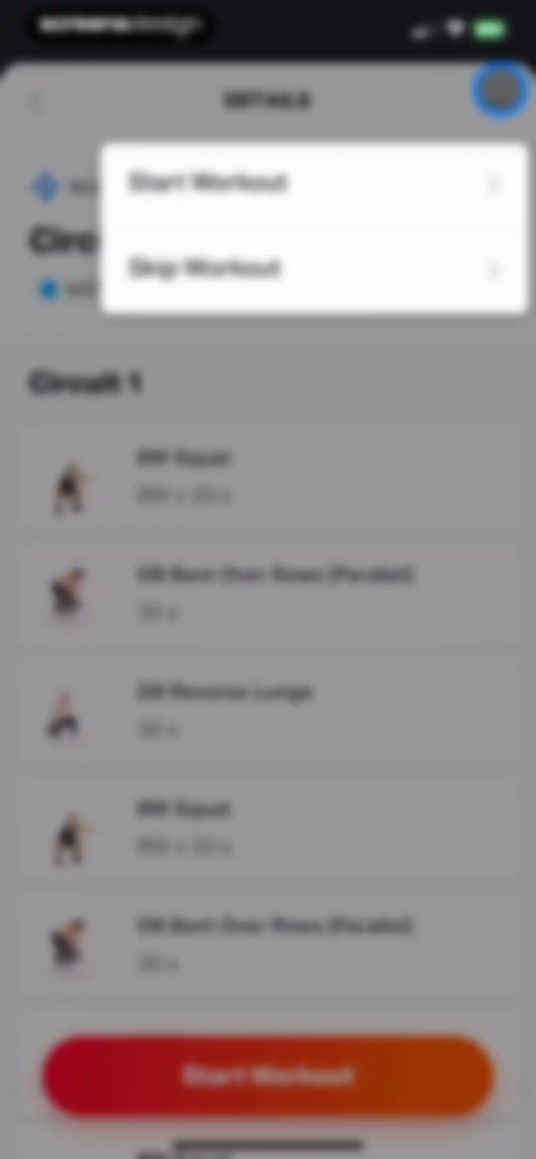Volt: Gym & Home Workout Plans screen 28