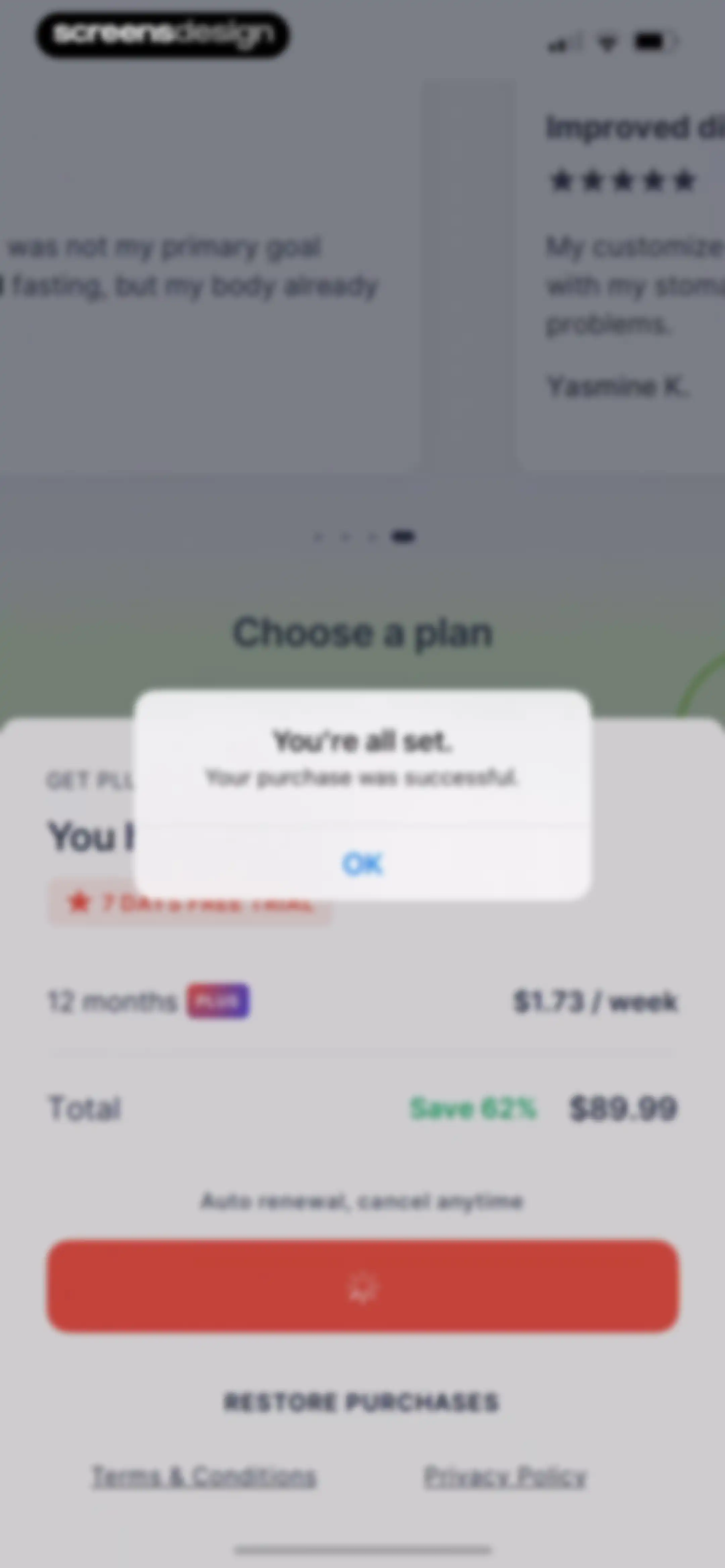 Kompanion: Weight Loss Plan screen 237