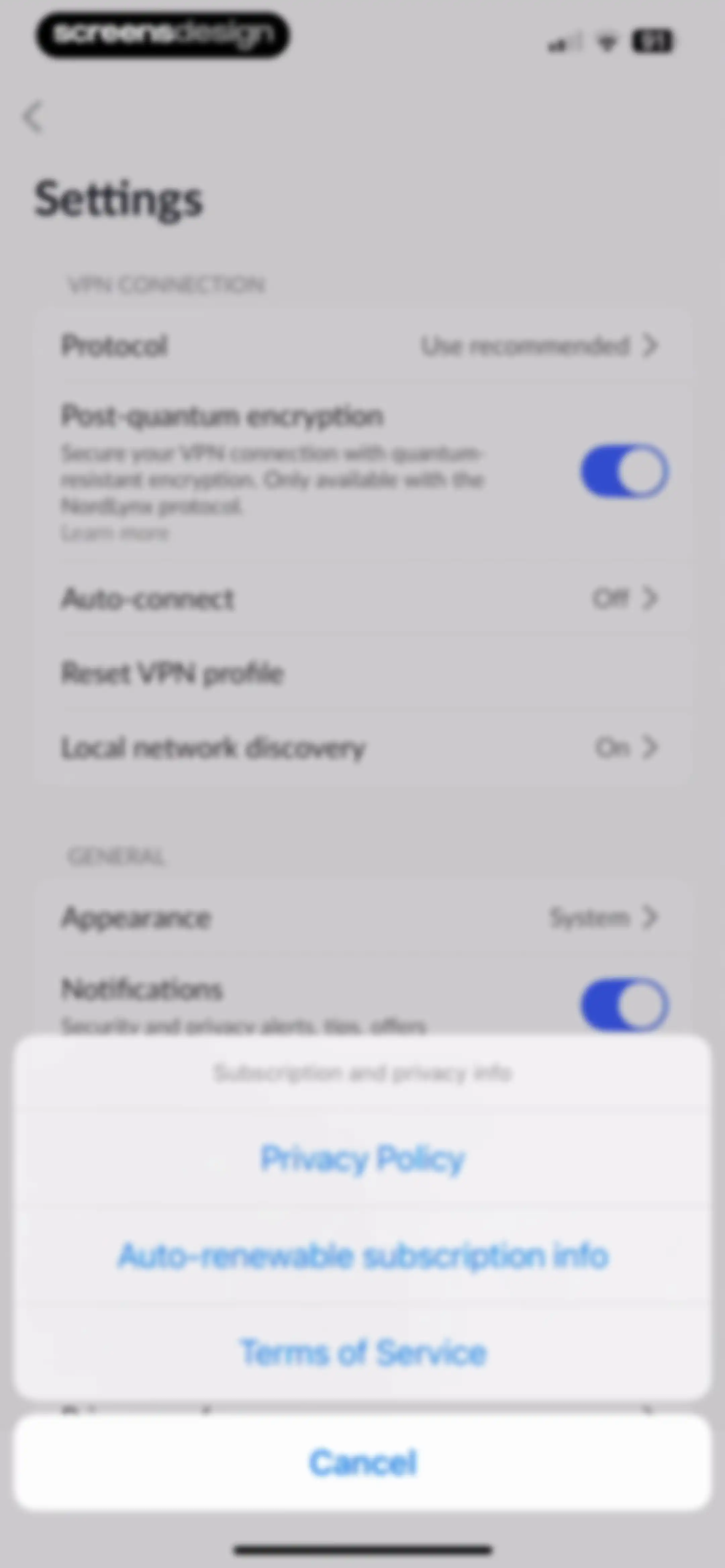 NordVPN: VPN Fast & Secure screen 68
