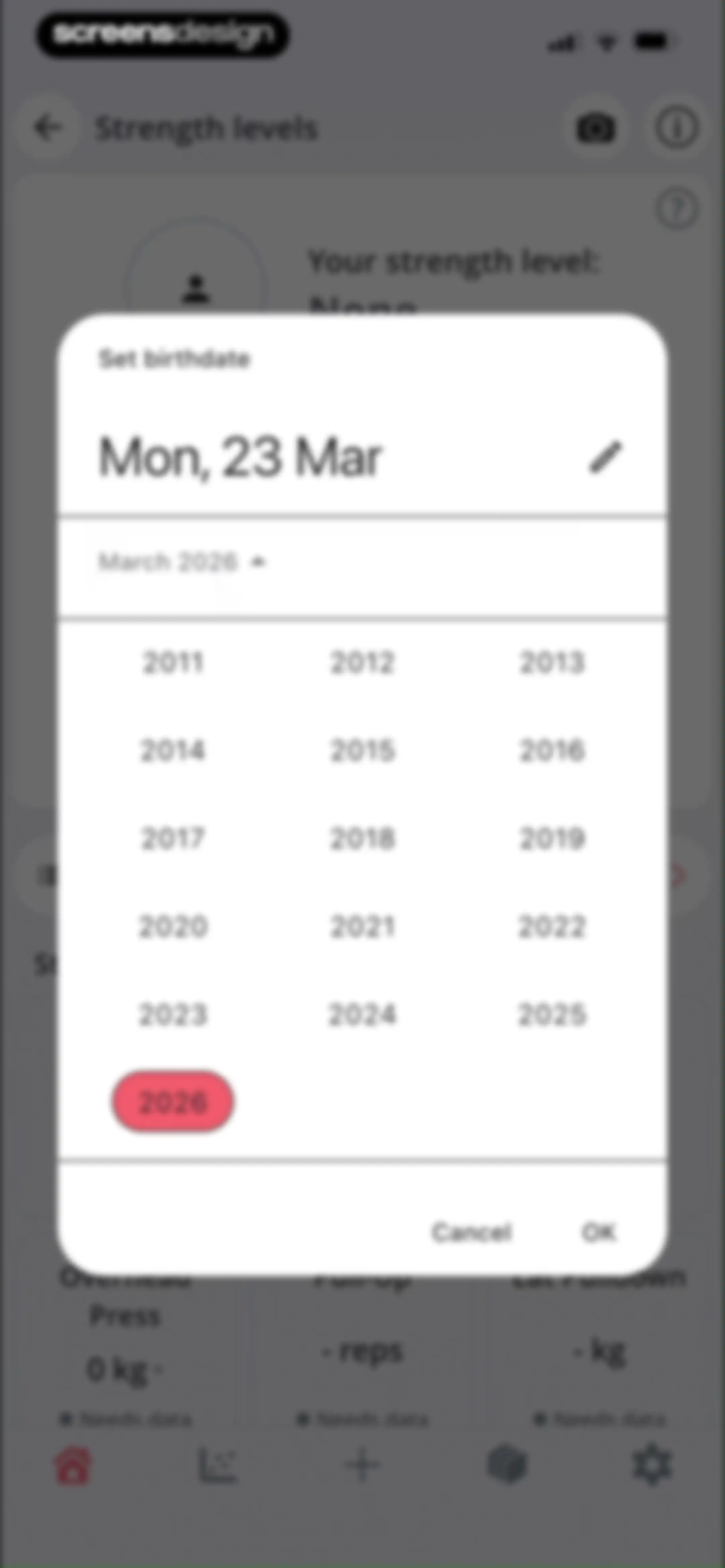 StrengthLog – Workout Tracker screen 103