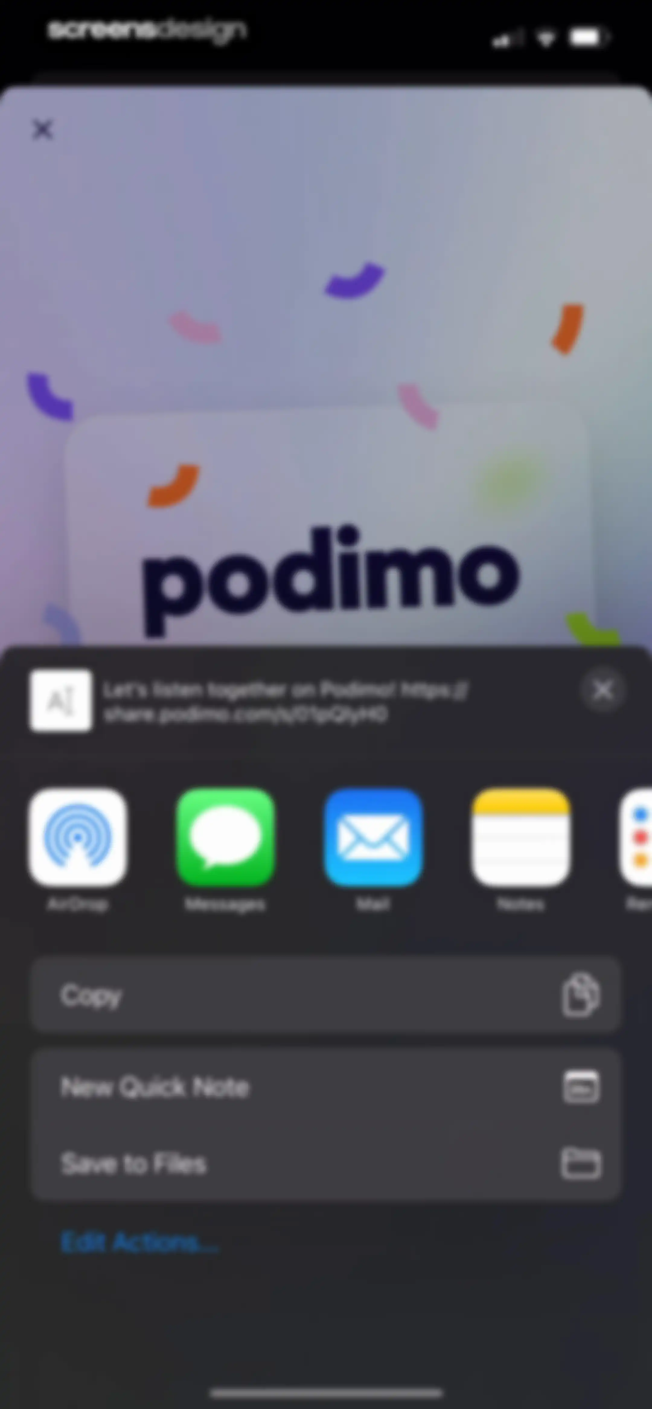 Podimo: Podcasts & audiobooks screen 103