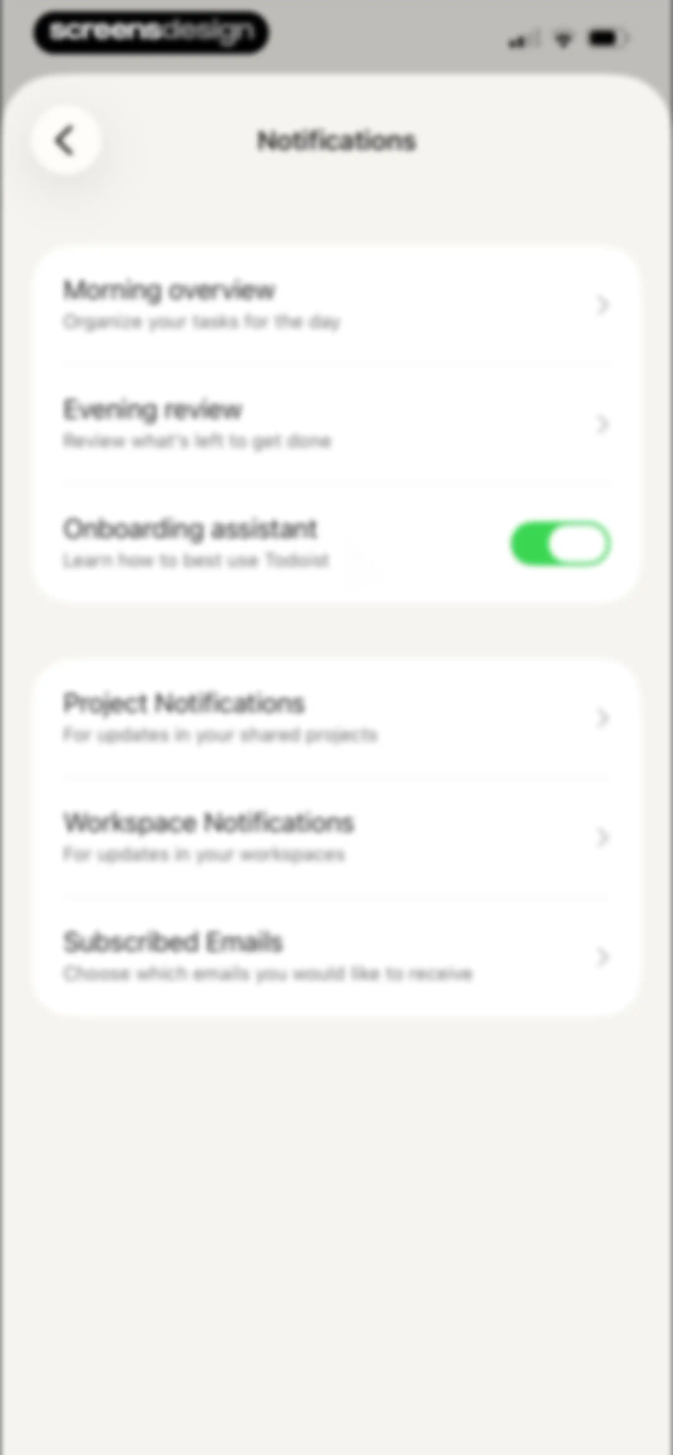 Todoist: To Do List & Calendar screen 197