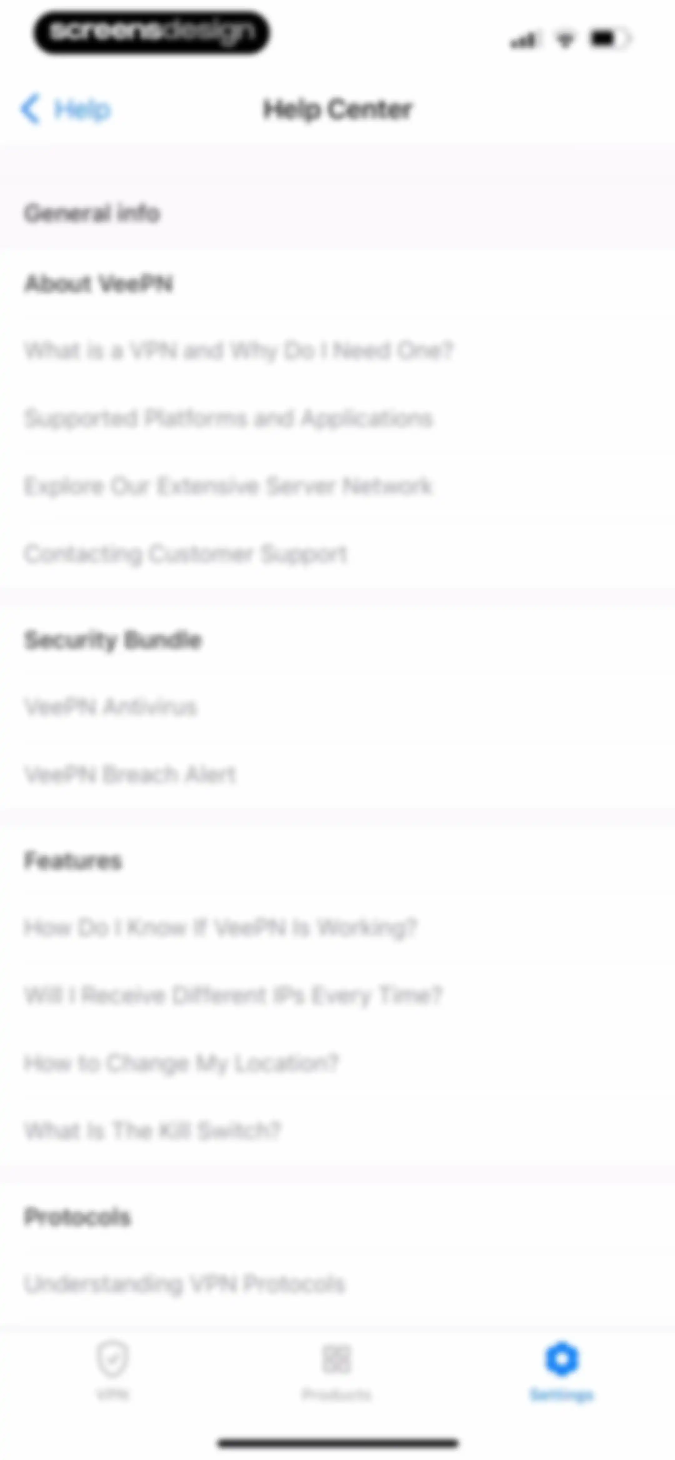 VPN Proxy Master - VeePN screen 58