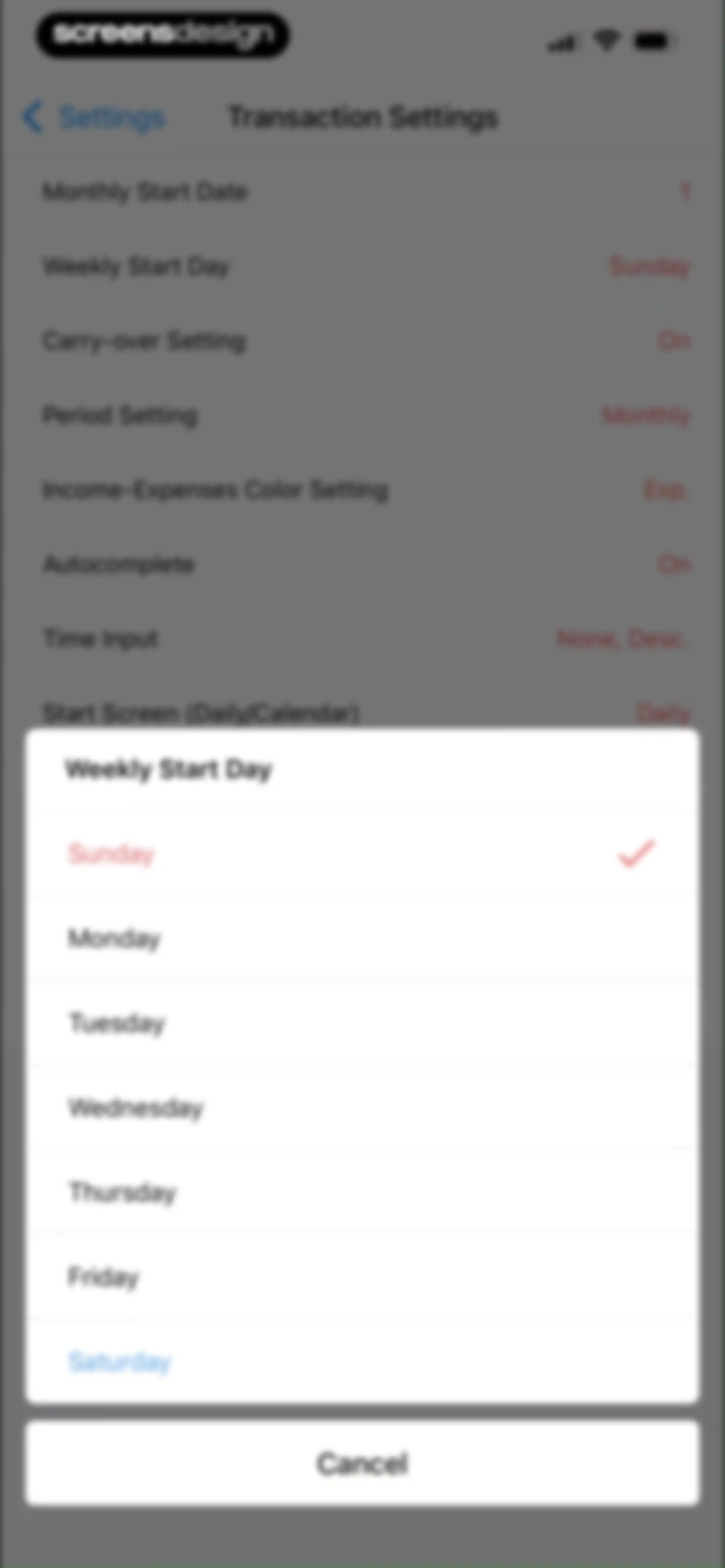 Money Manager Expense & Budget screen 83