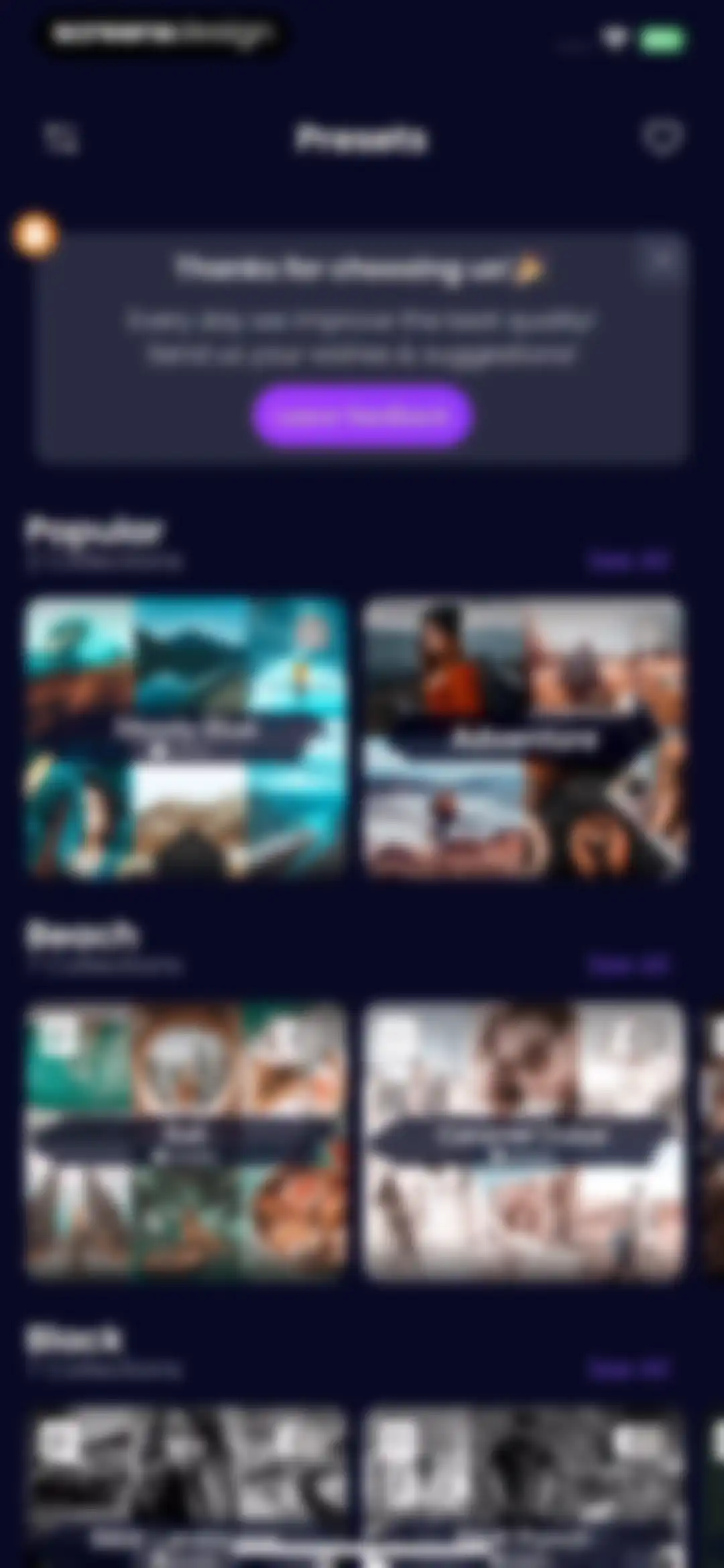 Presets for Lightroom: Filters screen 10