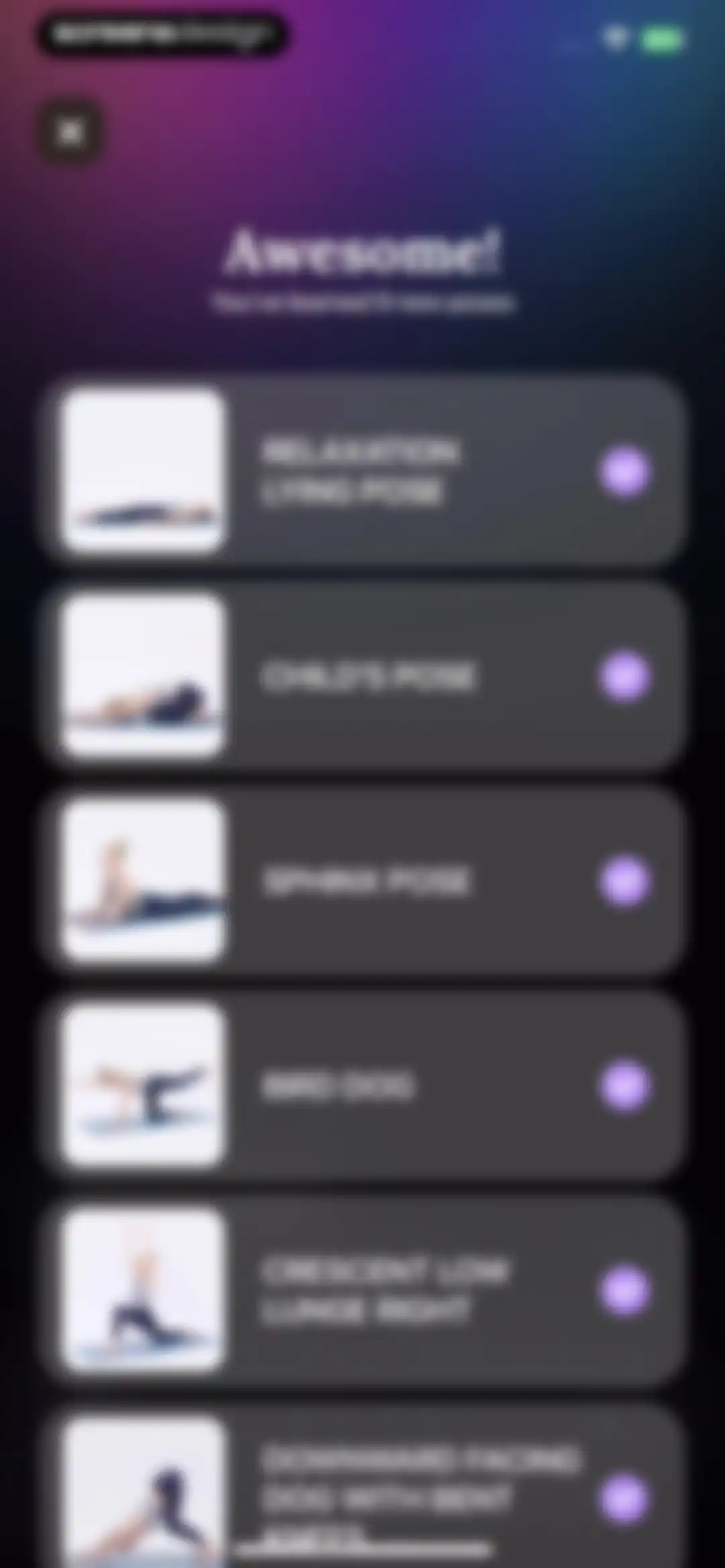 Yoga for Beginners, Pilates+ screen 69