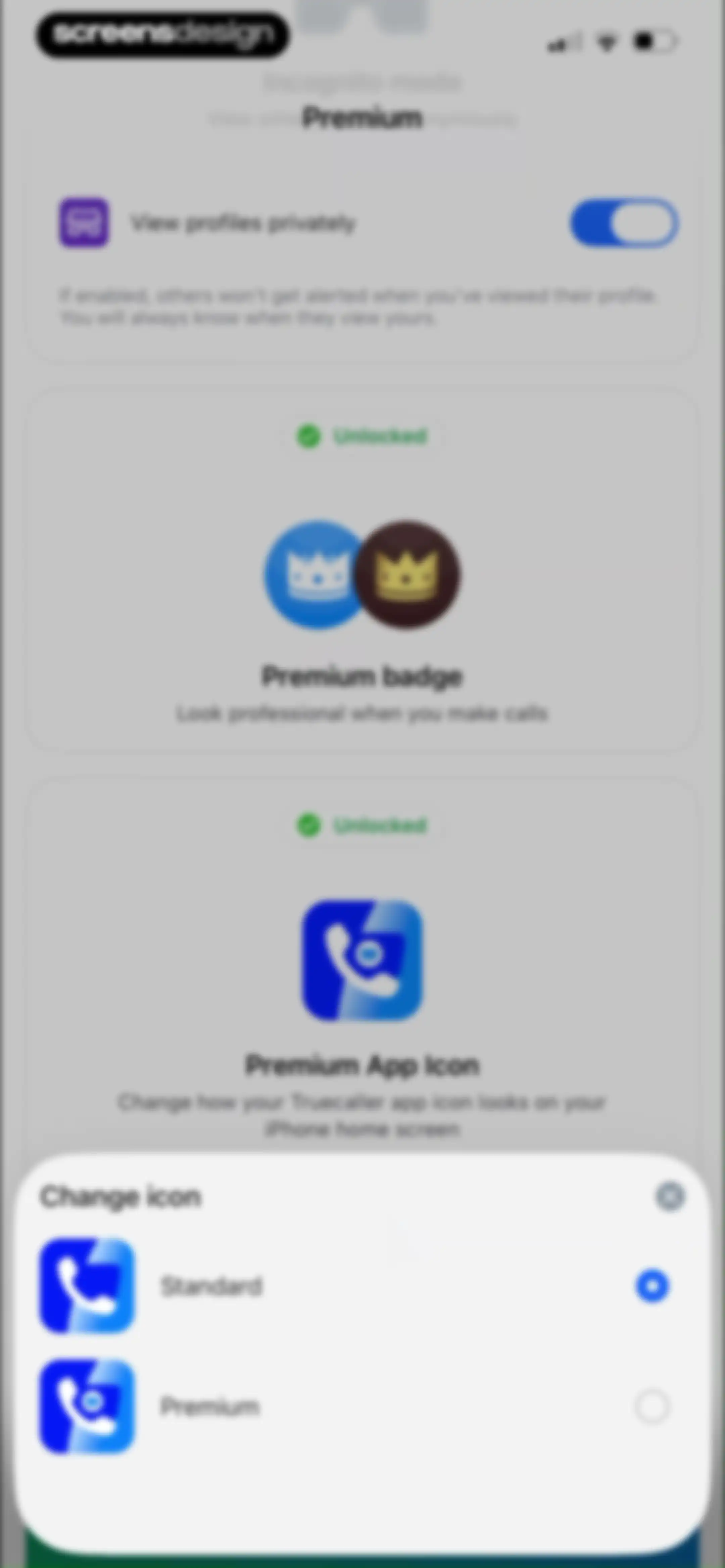 Truecaller: Premium Caller ID screen 90