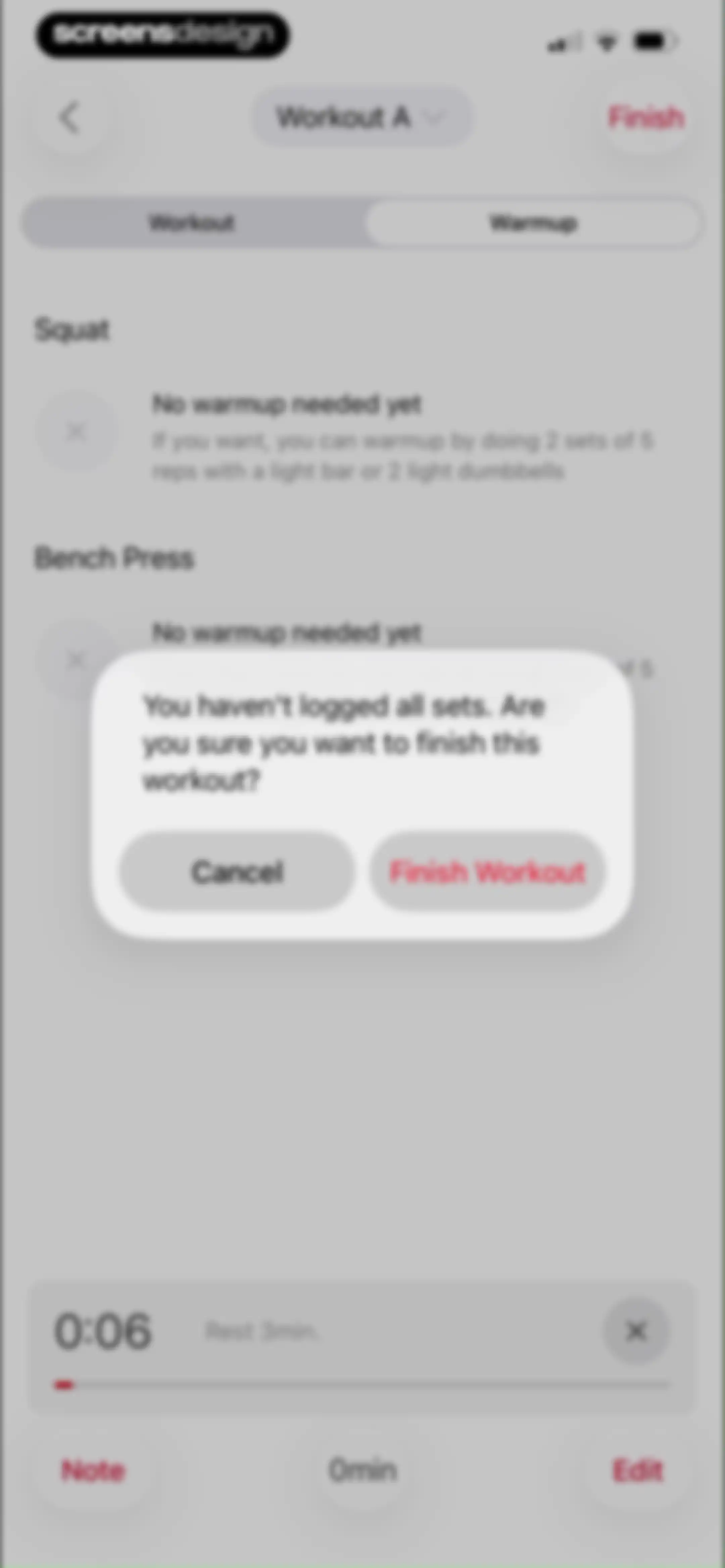 Stronglifts 5x5 Workout Plan screen 55