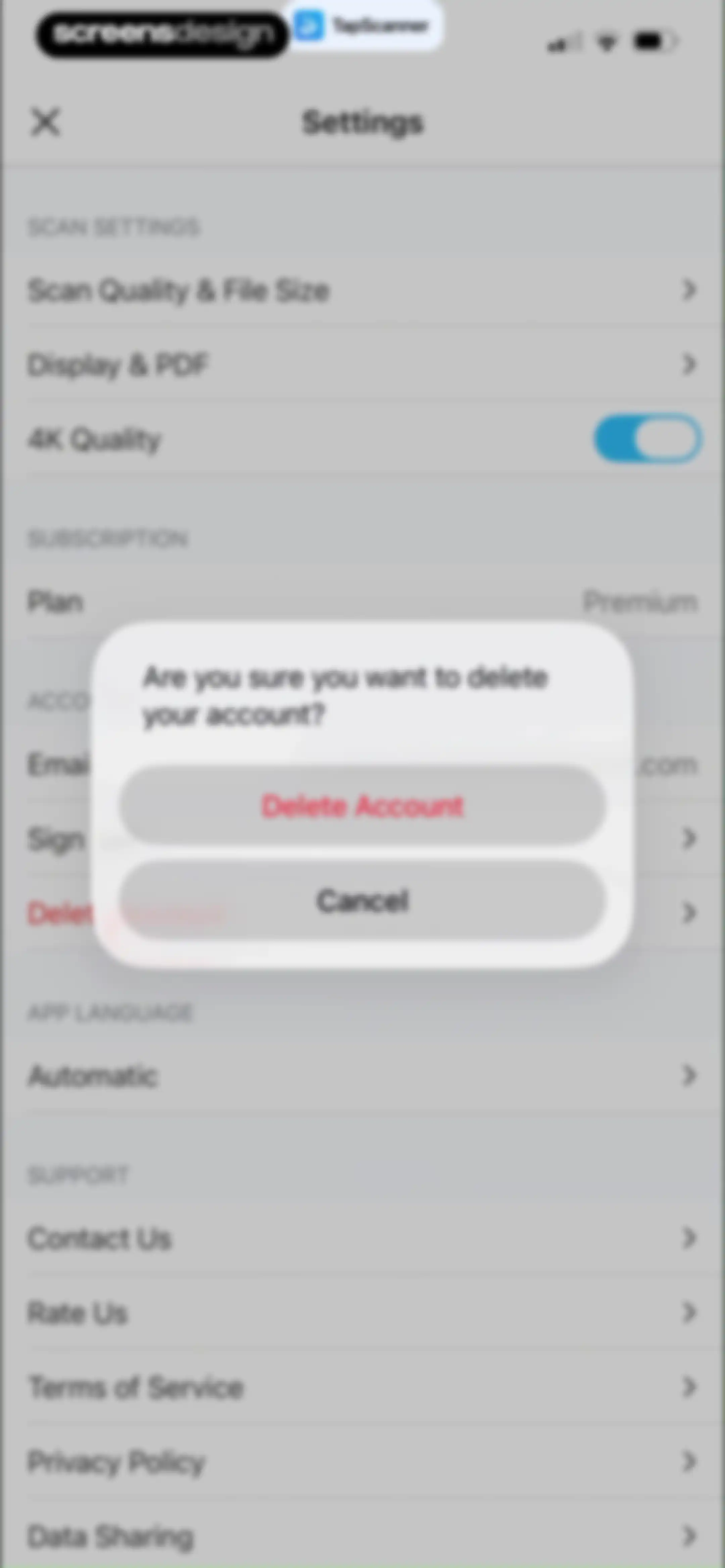 PDF Scanner App: TapScanner screen 129