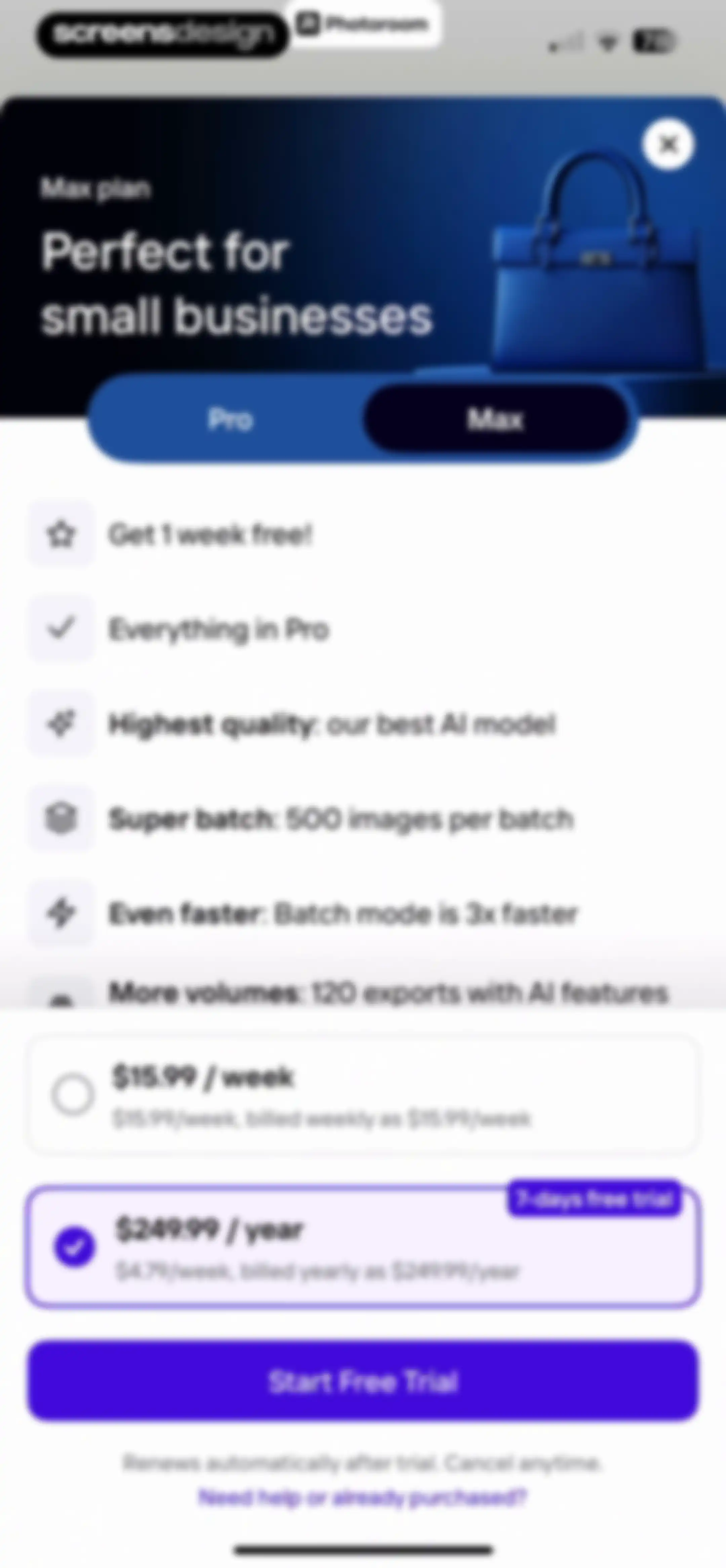 Photoroom: AI Photo Editor screen 21