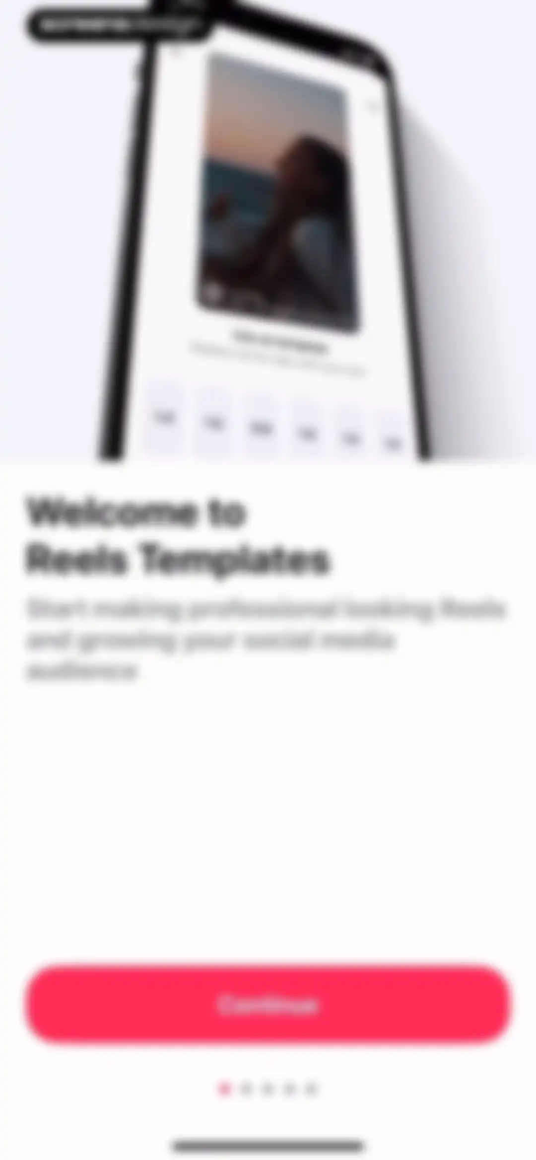 Reels Templates & Maker screen 2