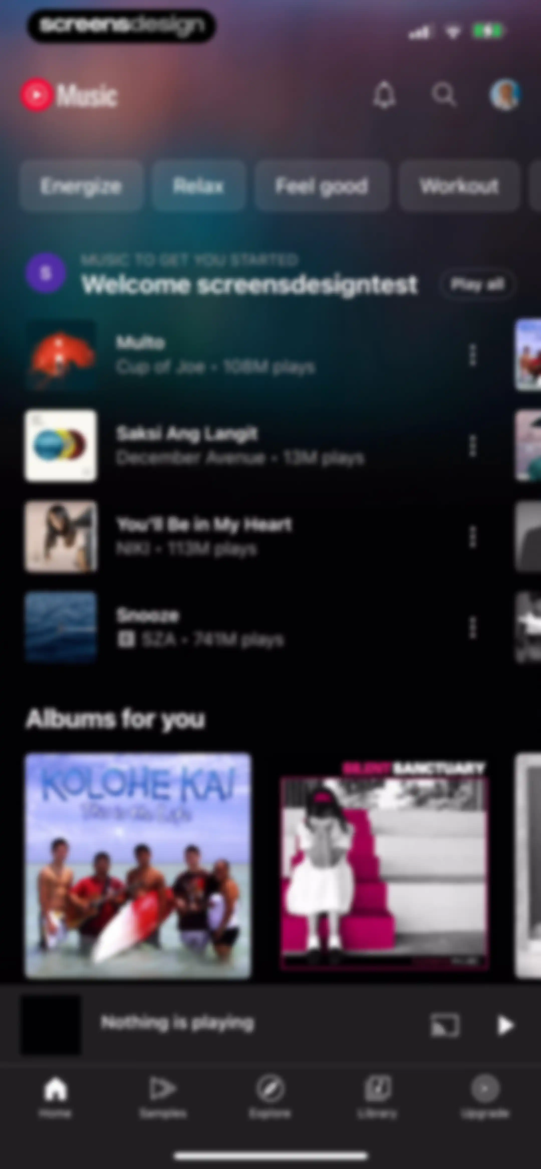 YouTube Music screen 53
