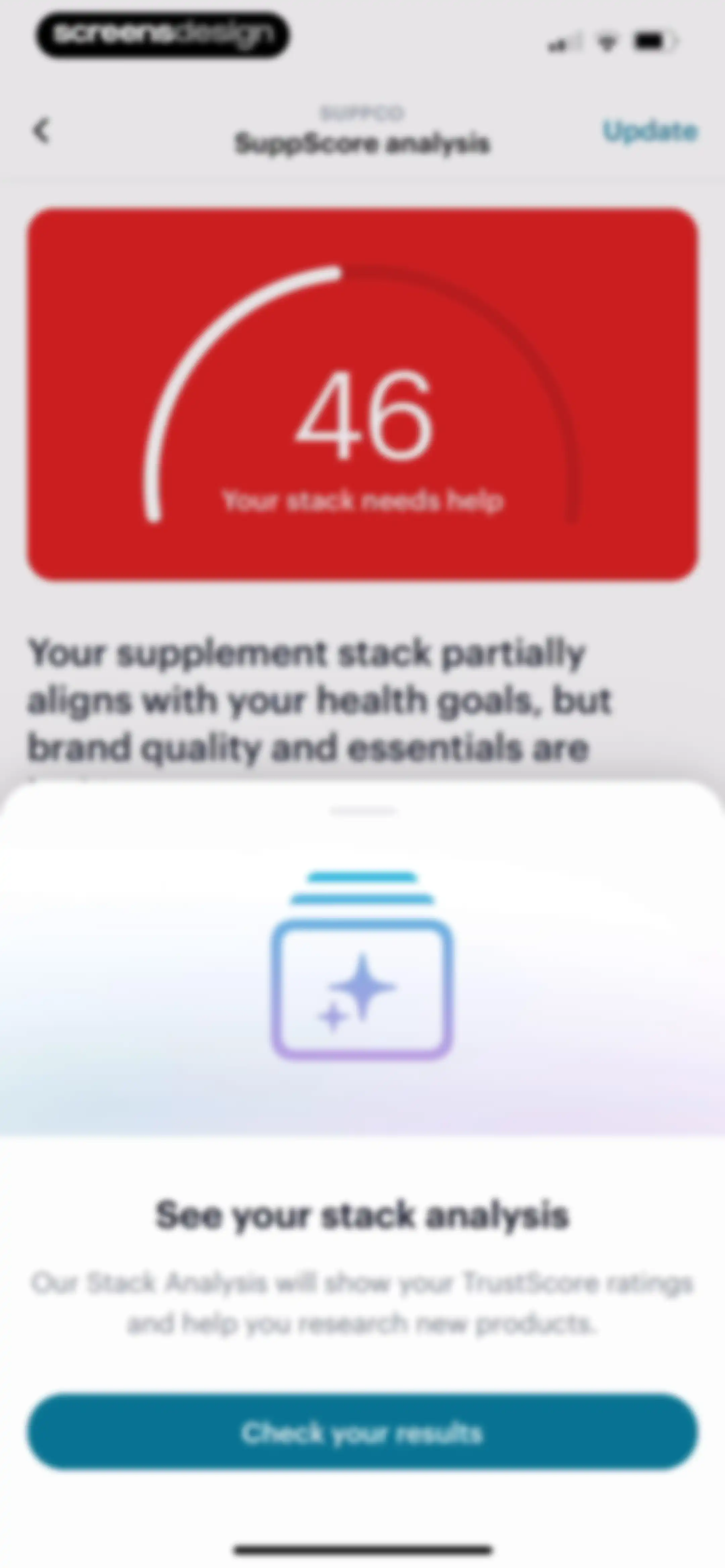 SuppCo: Supplement Scanner screen 41