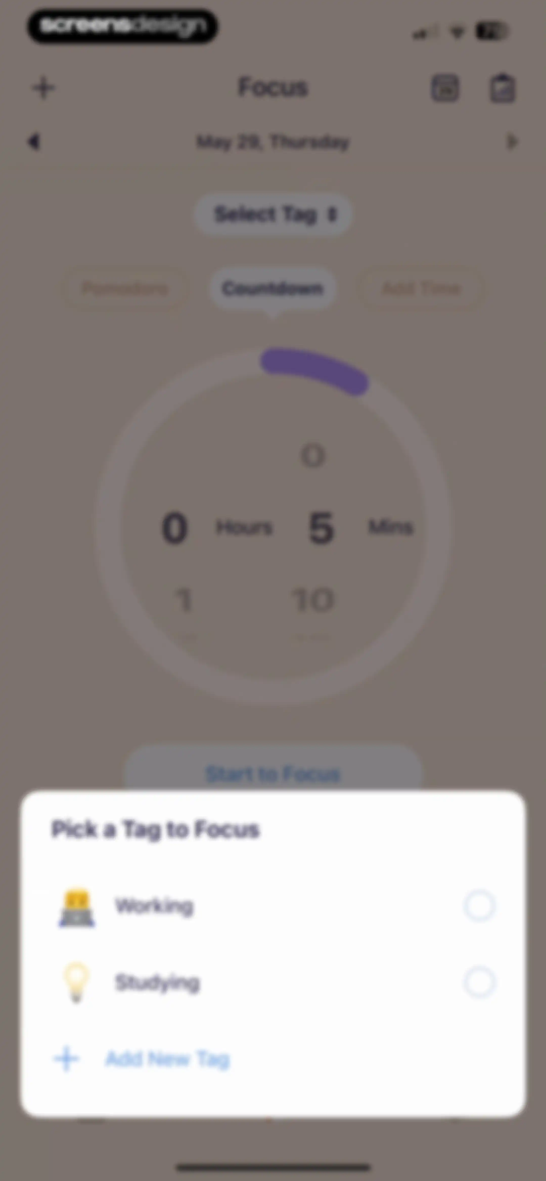 OffScreen: Screen Time Control screen 61