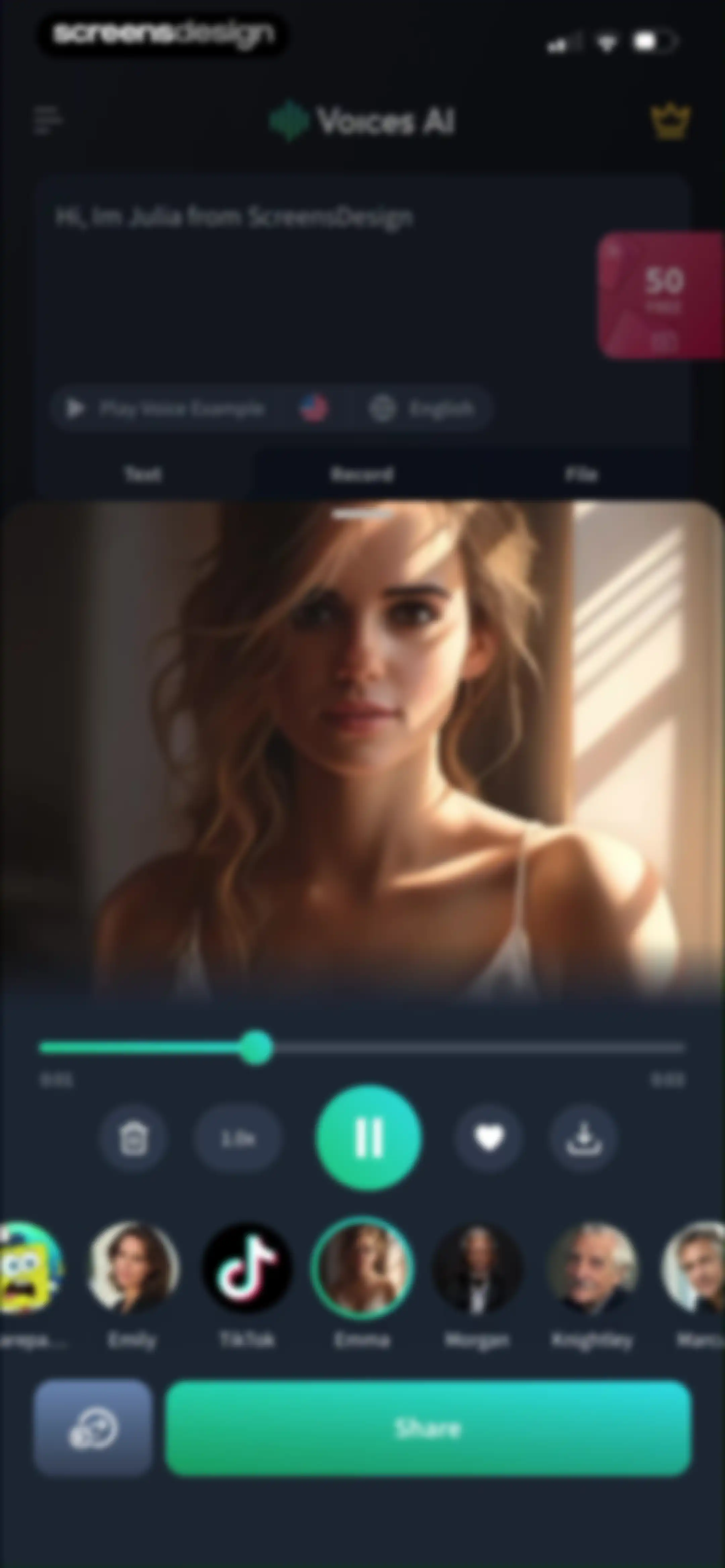 Voices AI: Change Your Voice screen 19