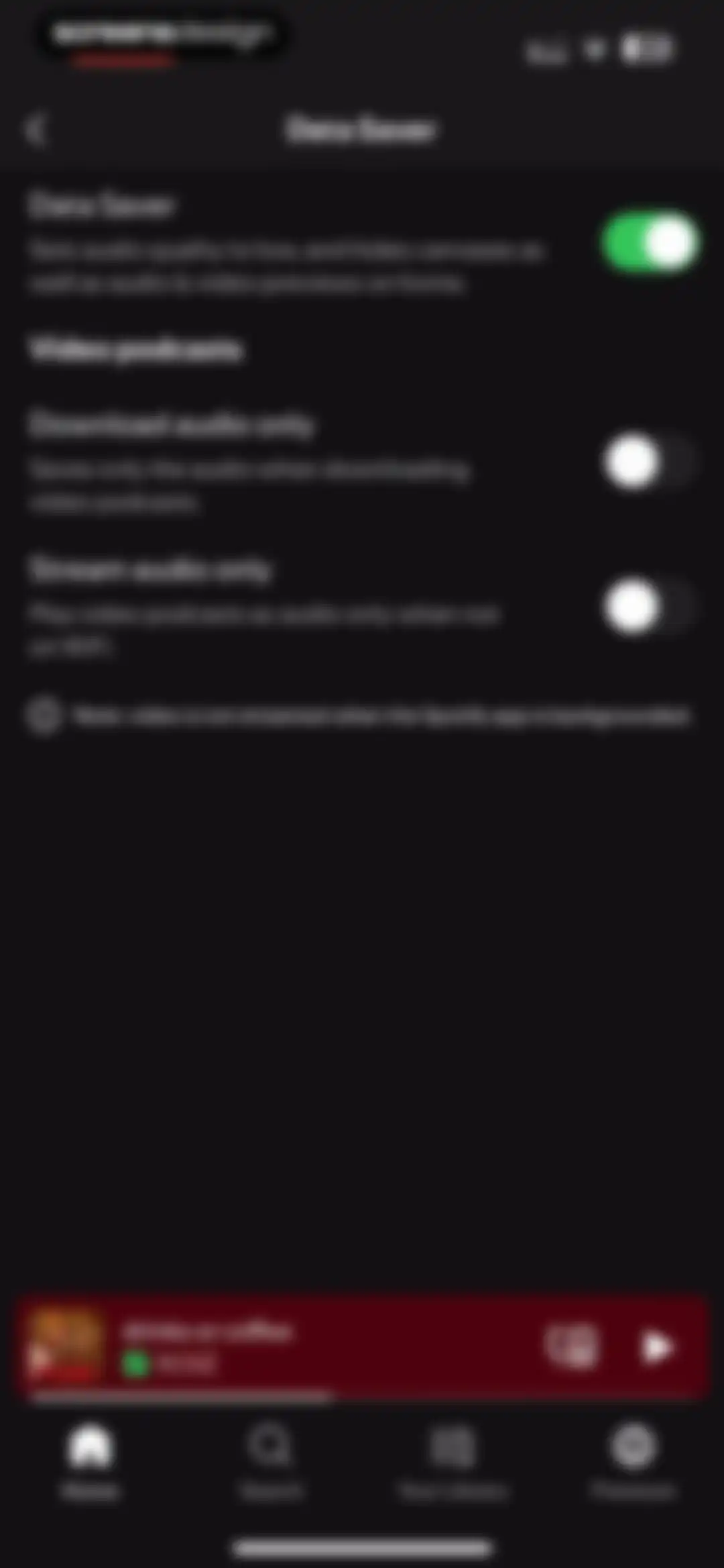 Spotify: Music and Podcasts screen 151