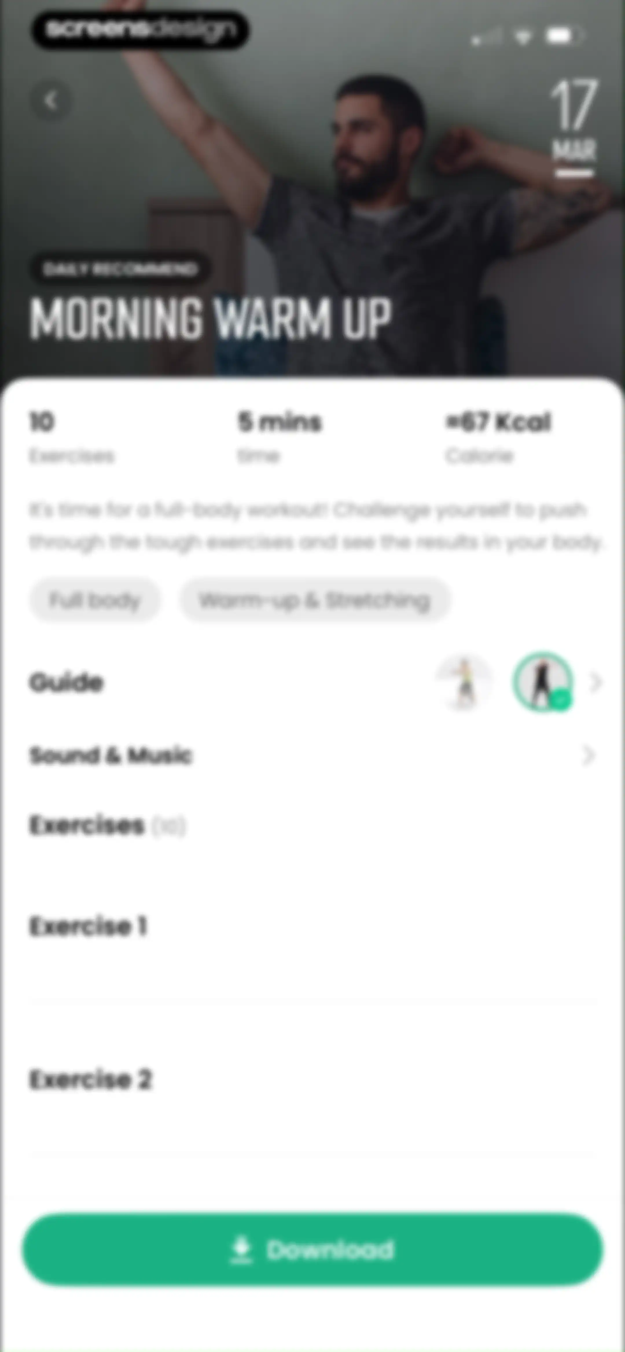 Lose Weight for Men at Home screen 127
