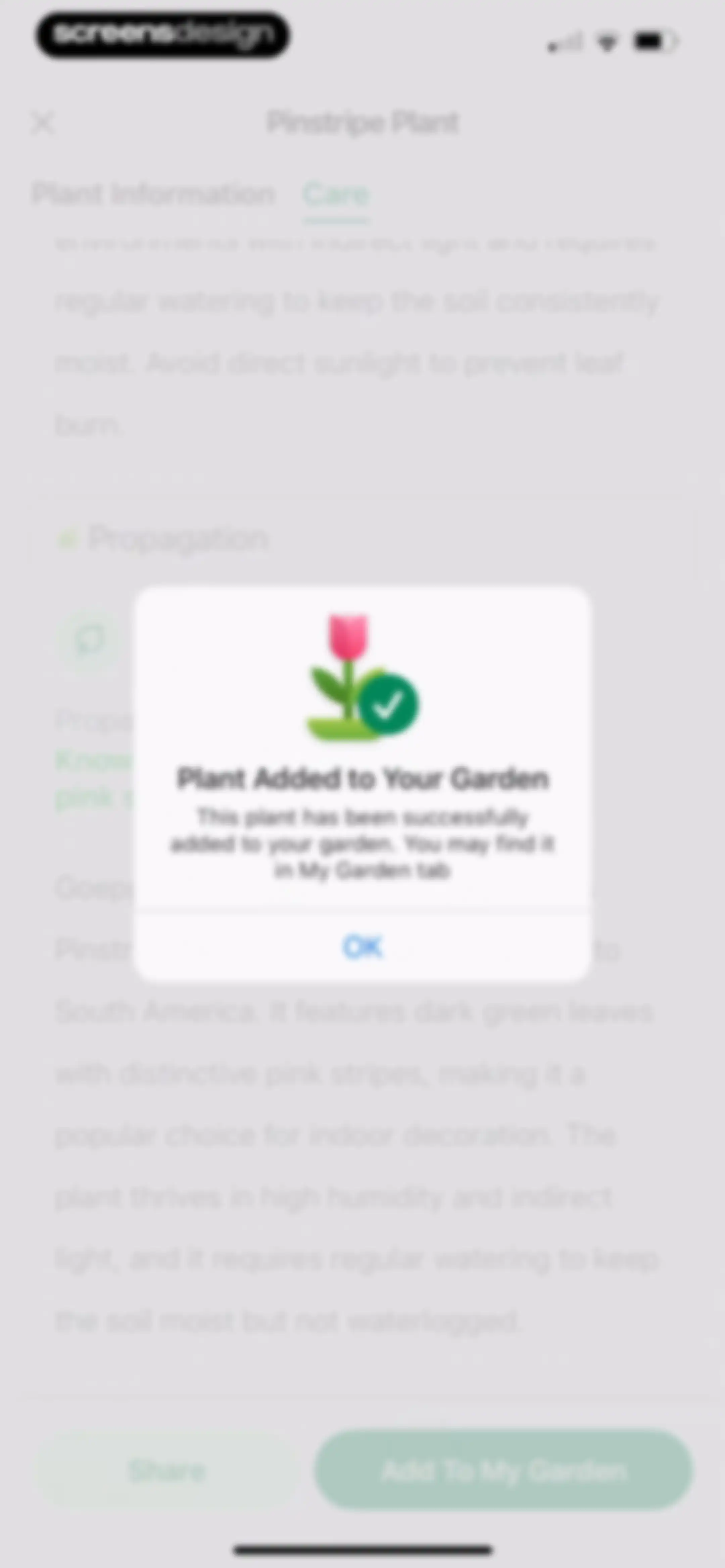 Identify My Plant Now screen 33