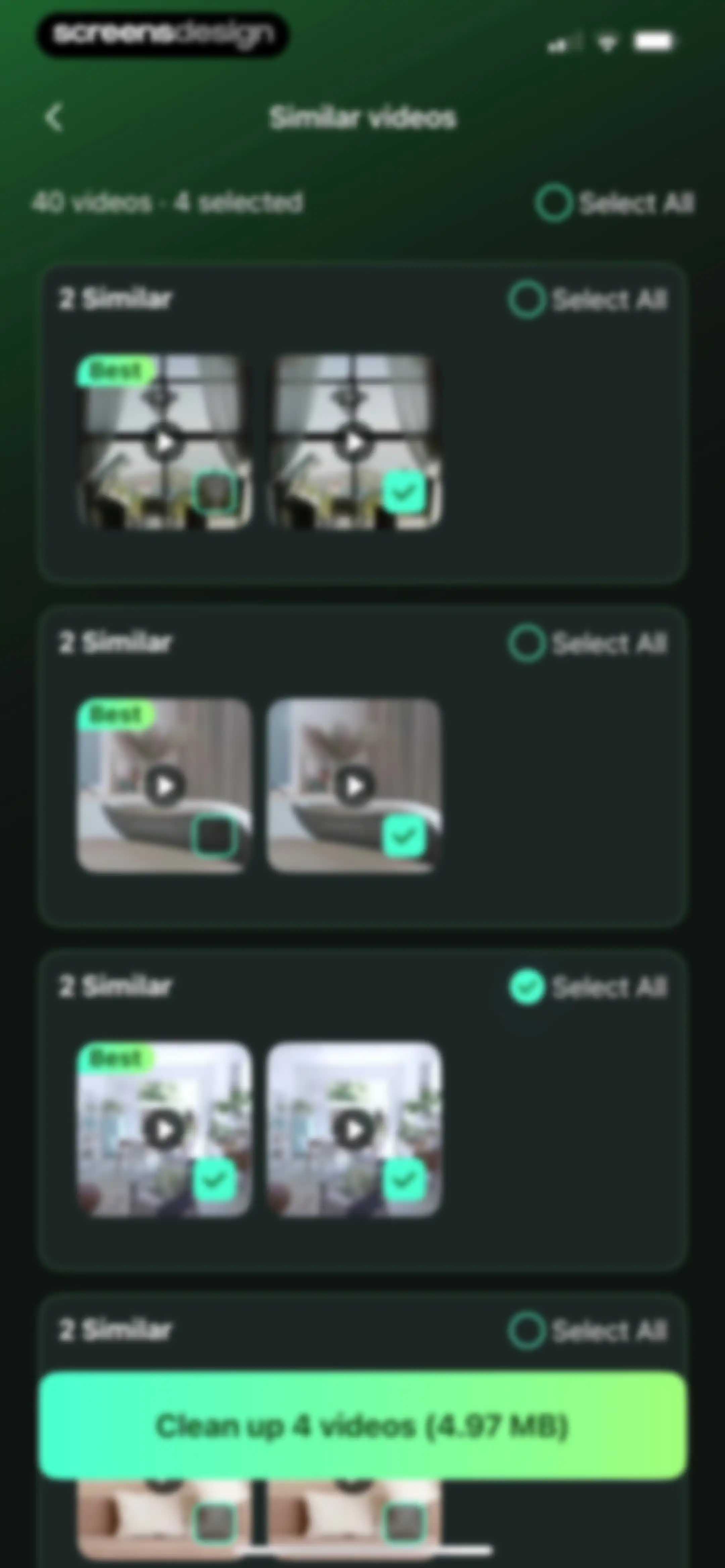ClearSnap-Clean Up Storage screen 17